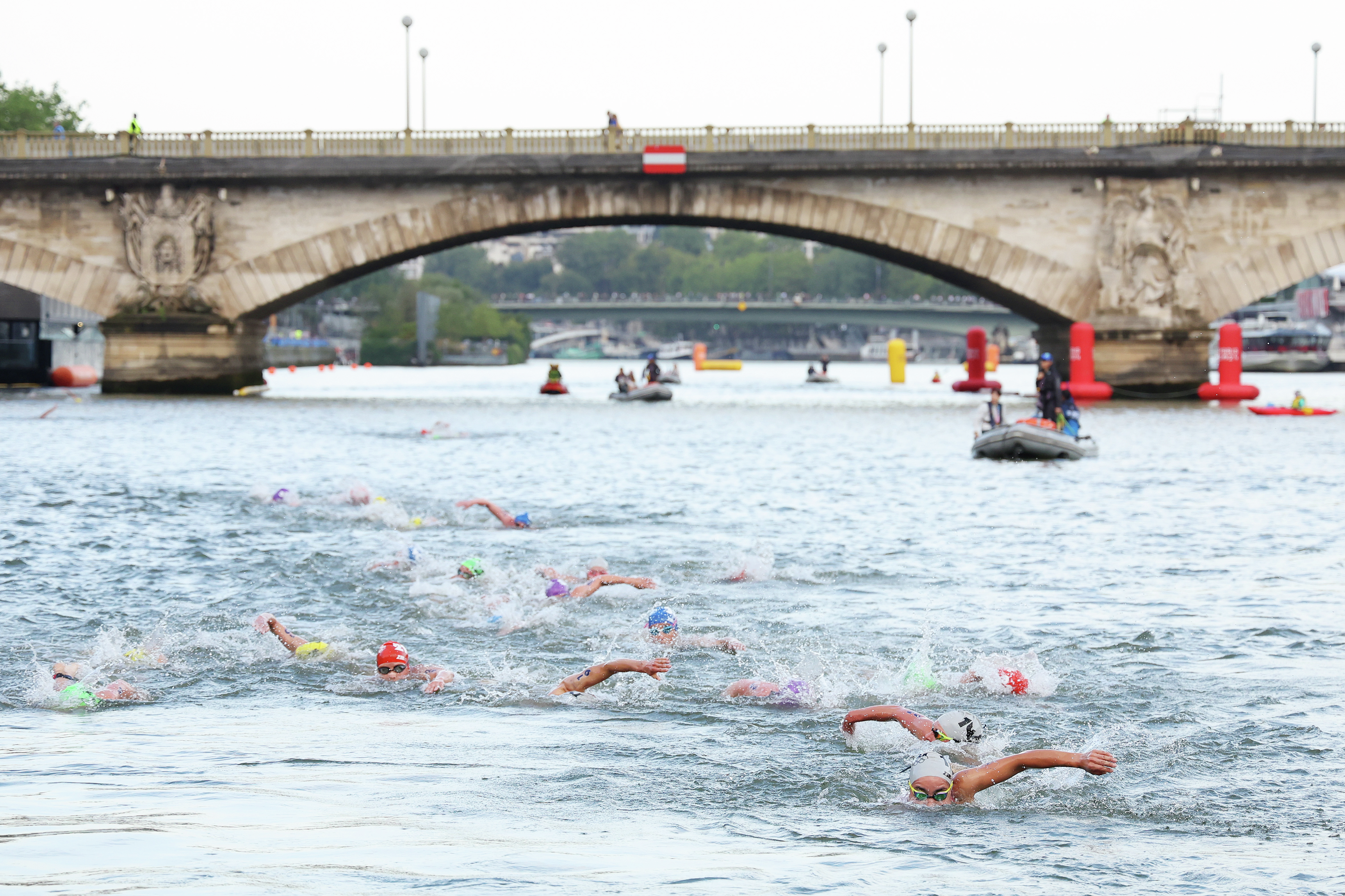 France spent a billion dollars to clean up the Seine for the Olympics