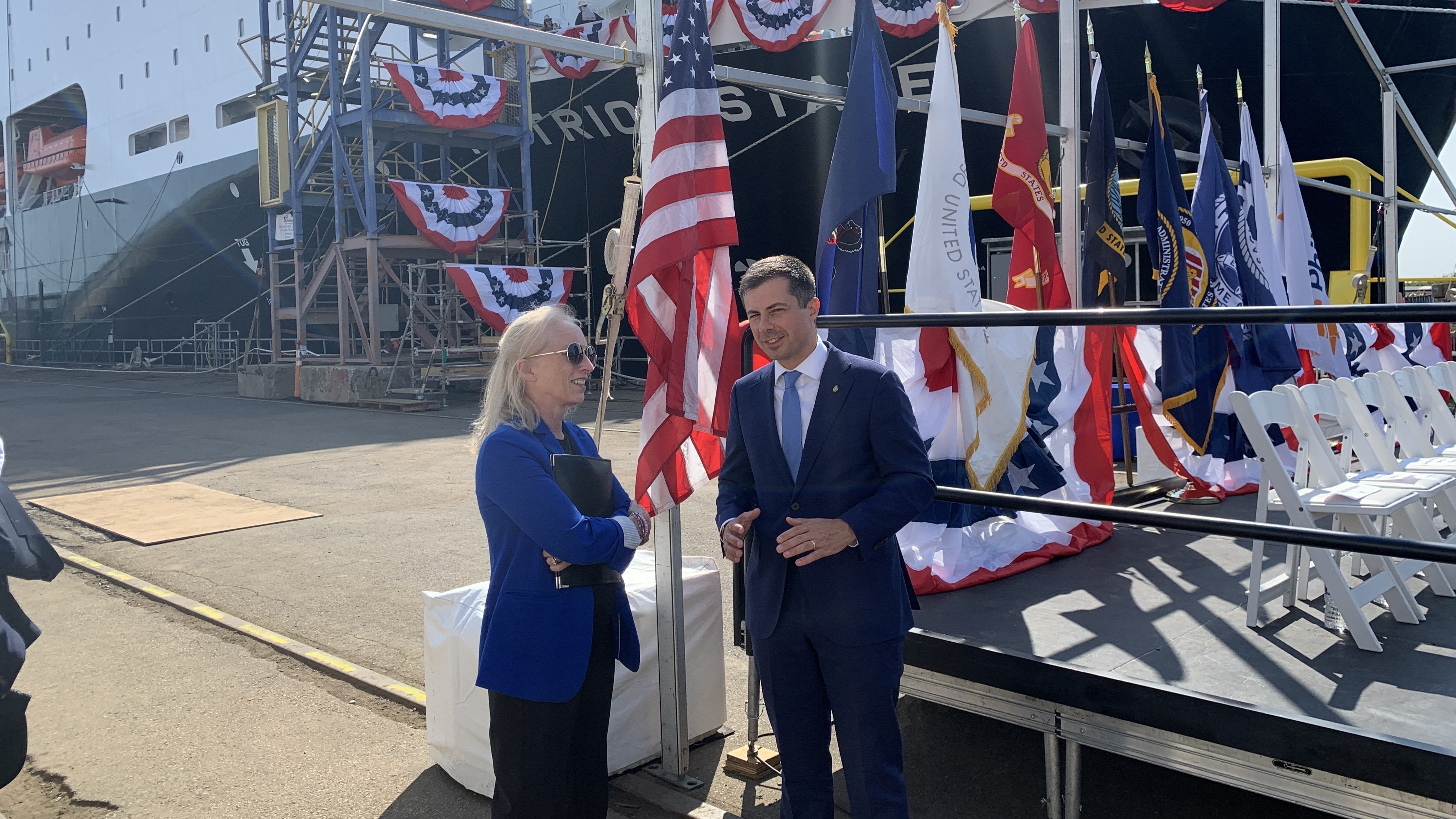 State-of-the-art training and response vessel christened at Philly Shipyard