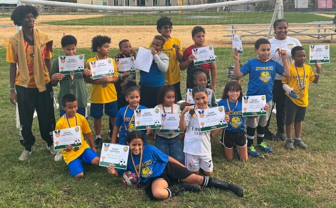 A focus on anti-violence education through soccer at North Philly rec center