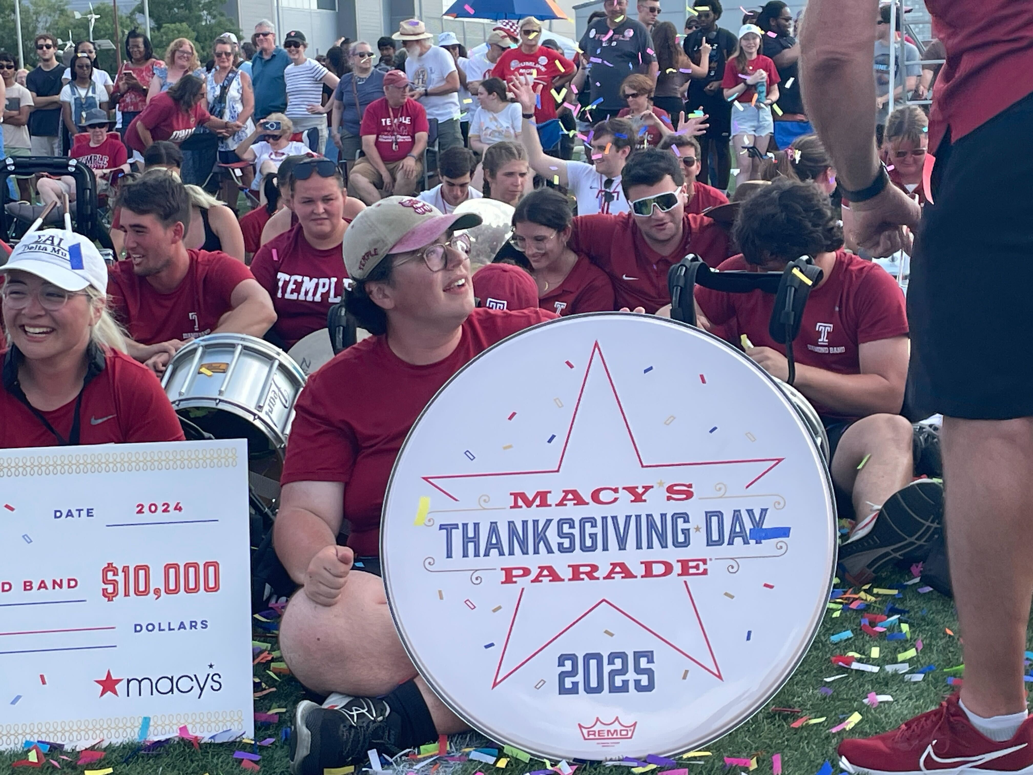 Temple's Diamond Marching Band will perform in the Macy's Thanksgiving Day Parade