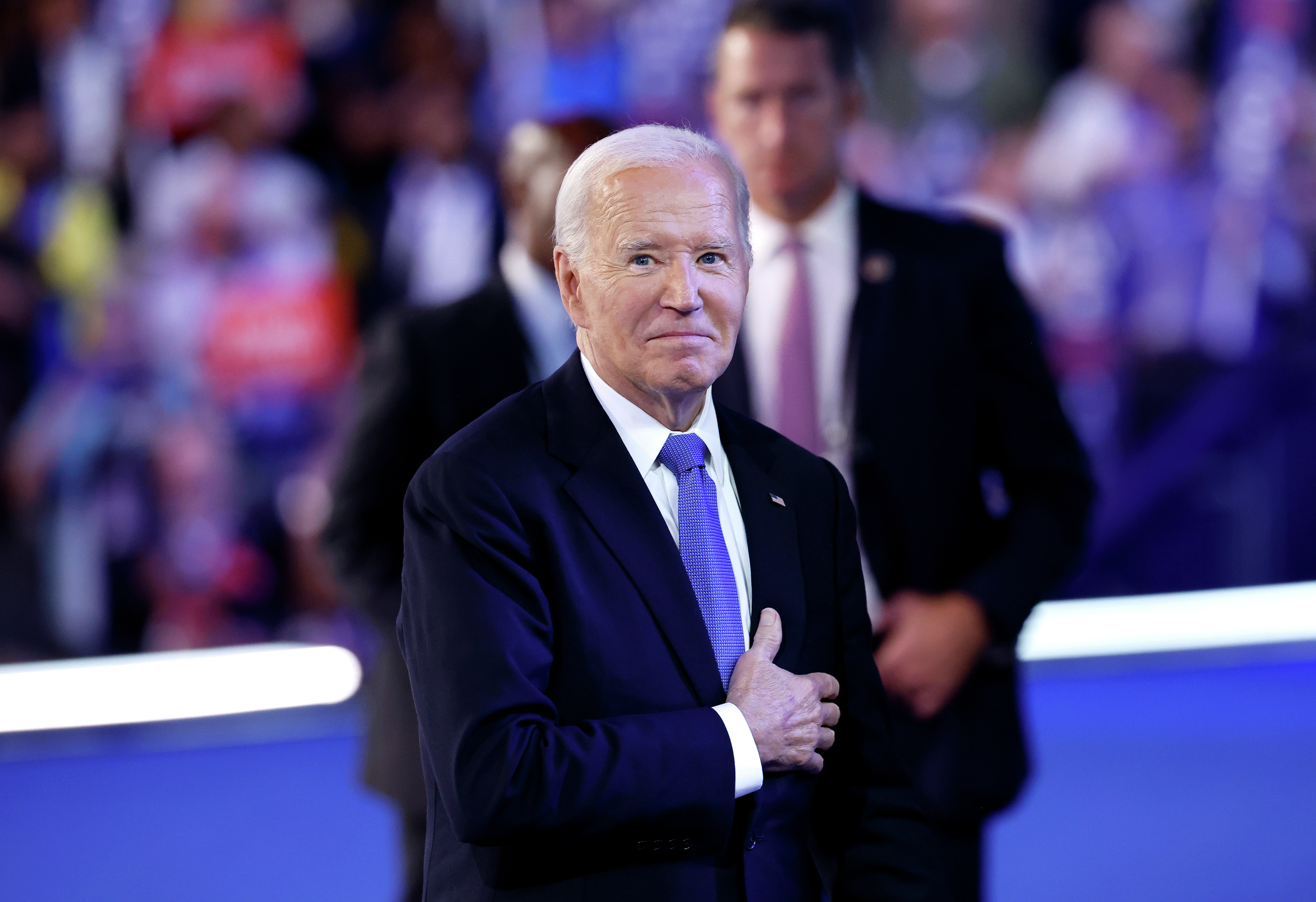 Biden at DNC: 'I love the job, but I love my country more'