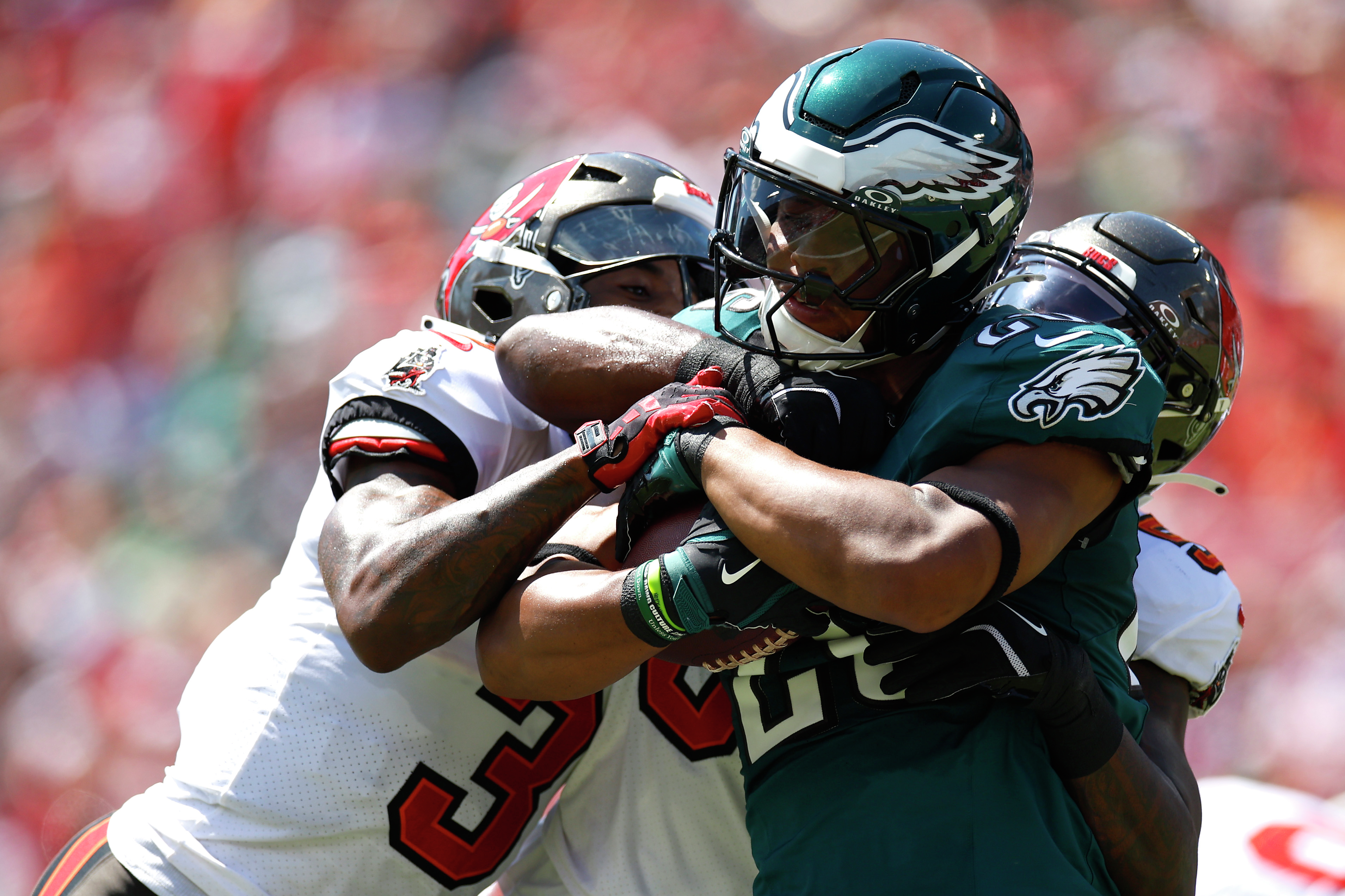 Eagles recovering from tough loss against Buccaneers