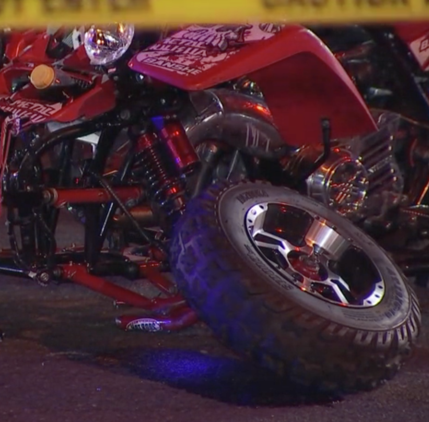 ATV driver dies after slamming into car on North Broad Street