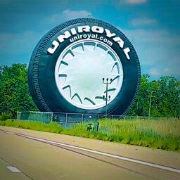 Nothing says ‘Welcome to Detroit’ like an 80-foot tire. What’s the story behind the Motor City icon?