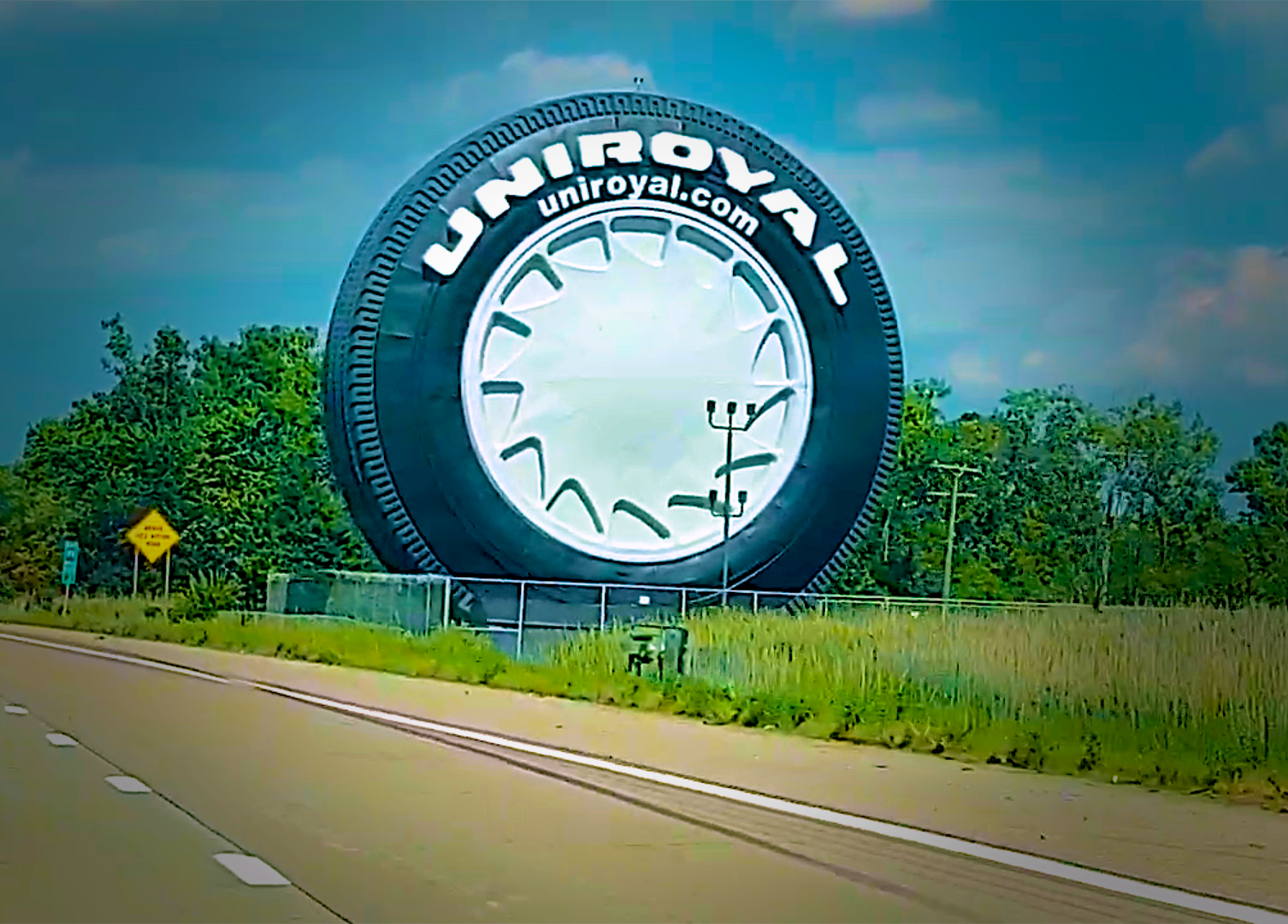 Nothing says ‘Welcome to Detroit’ like an 80-foot tire. What’s the story behind the Motor City icon?