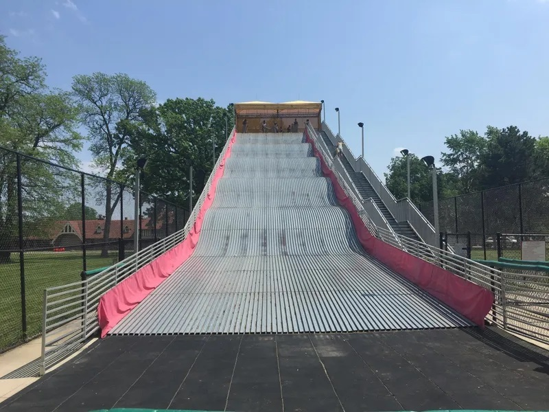 Is the Giant Slide at Belle Isle a nostalgic treasure or harbinger of doom? Why can’t it be both?