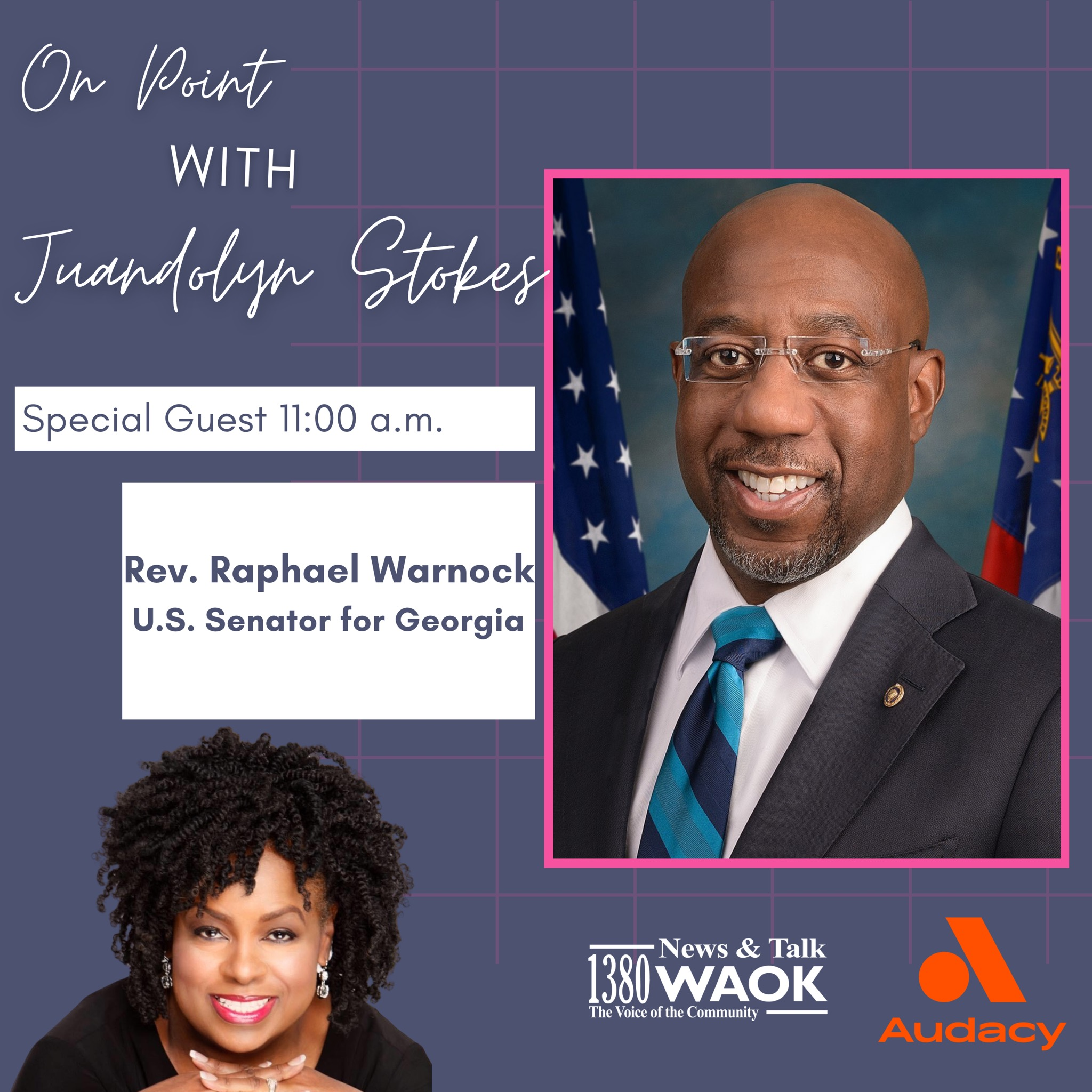 Senator Raphael Warnock sits down with Juandolyn Stokes to discuss the US involvement with the Israel-Hamas War and wins for the Atlanta Community