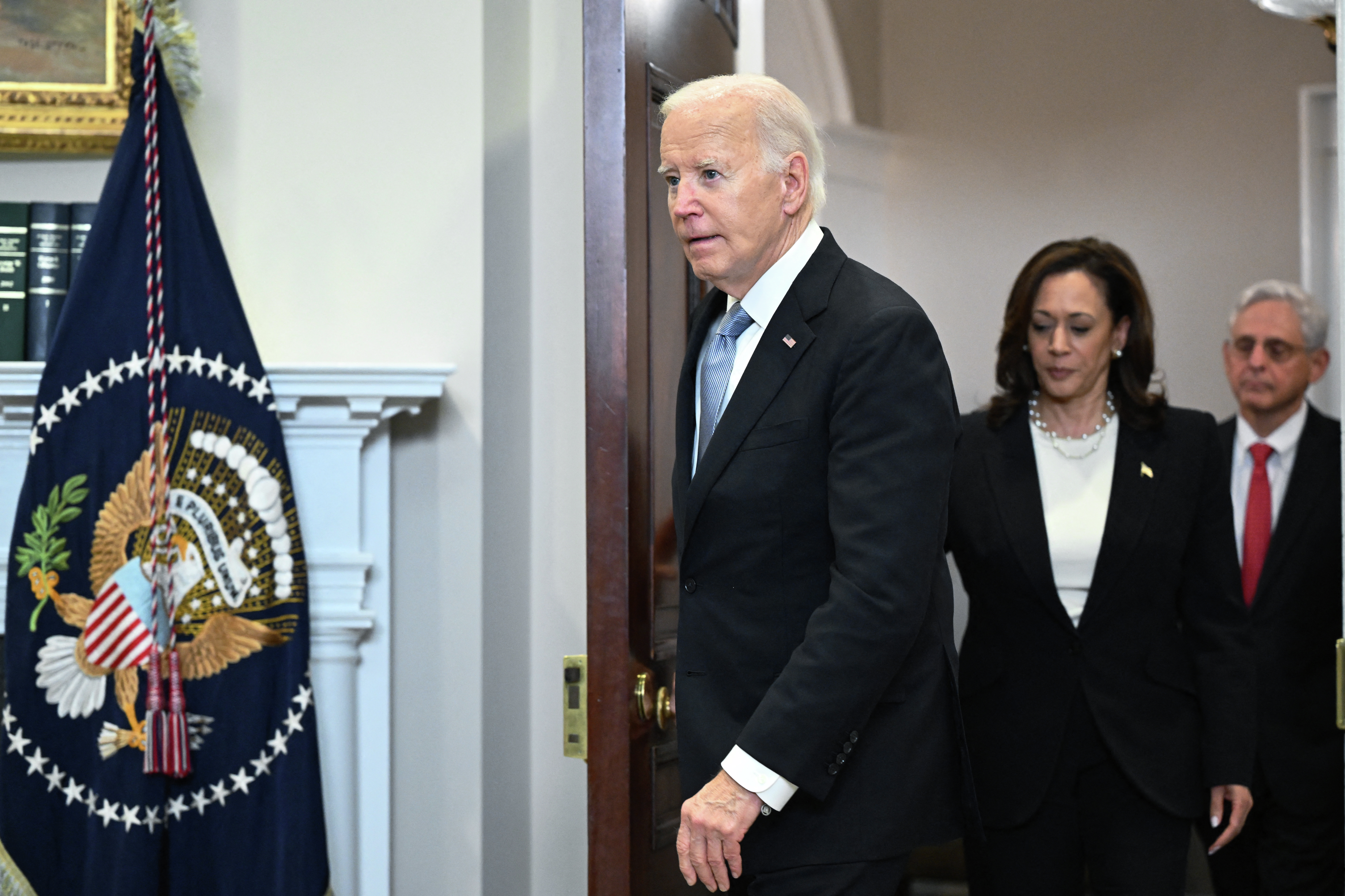 President Biden endorsing VP Harris to be Democratic nominee