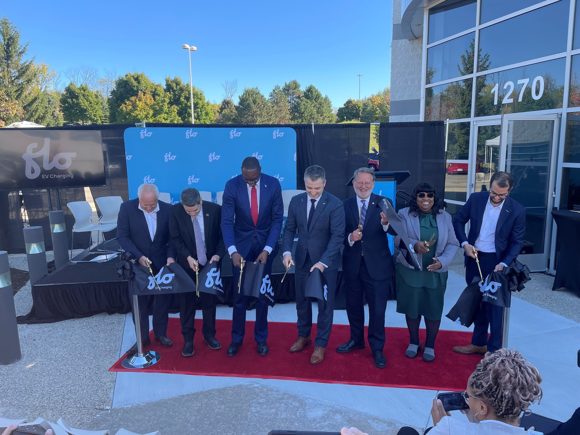 Electrification in Michigan continues as officials unveil EV charging facility in Auburn Hills