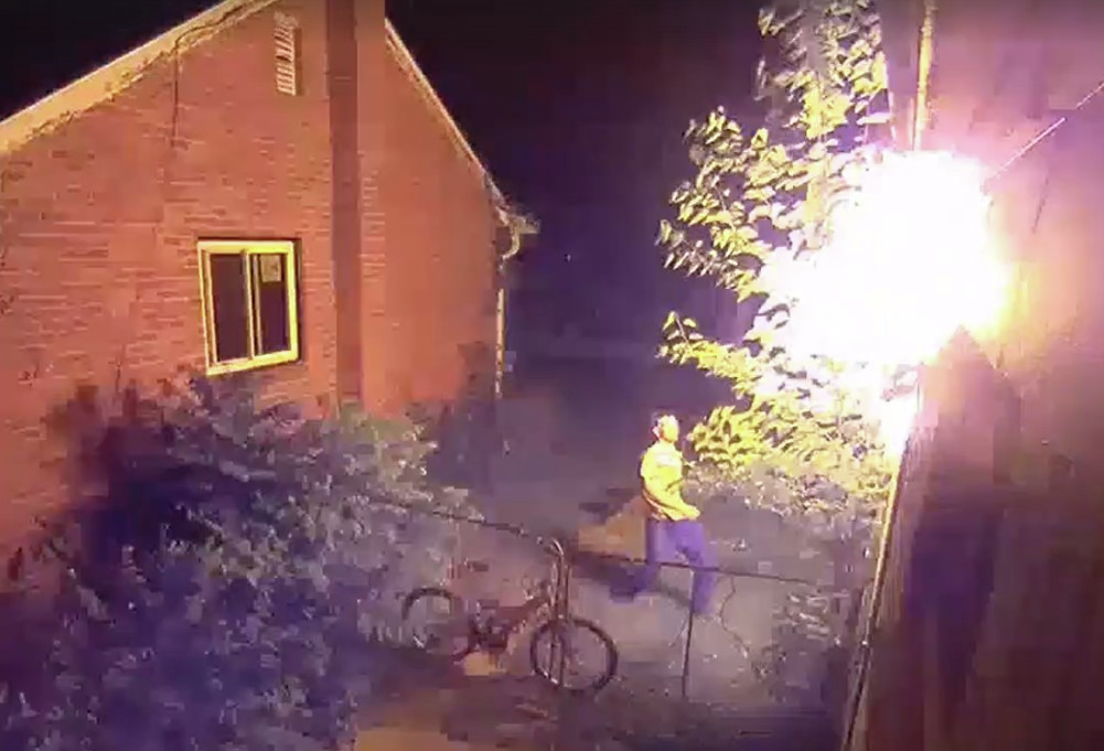 Police looking for trio in shooting and arson on Detroit's east side