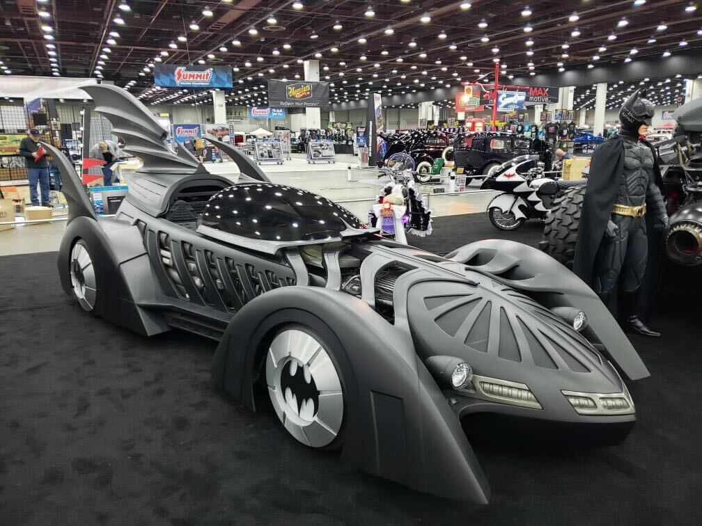 'It is a sight to behold': Five generations of Batmobiles in Detroit for Autorama