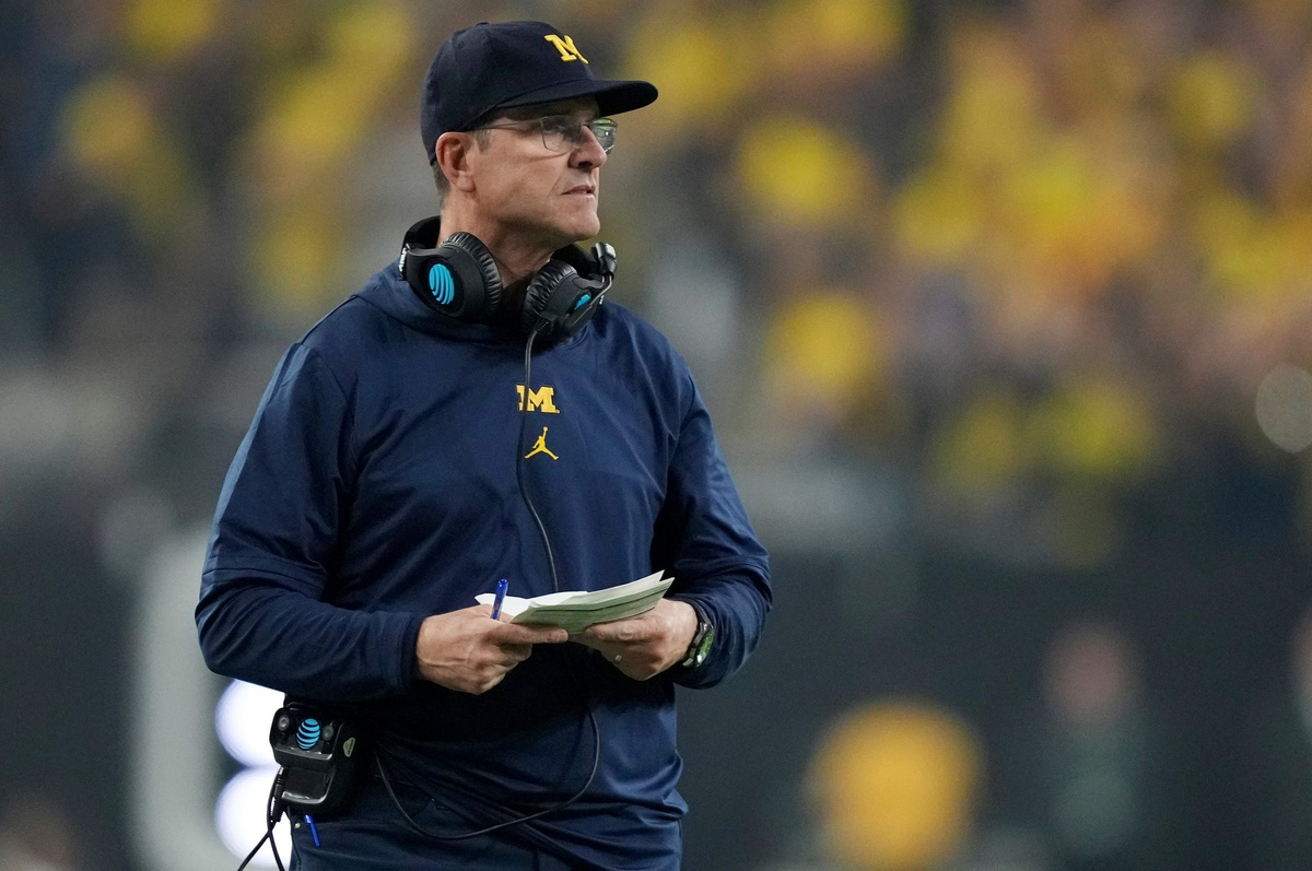 'Tried our best to retain him': UM president confirms Jim Harbaugh leaving Michigan to accept Chargers head coaching job