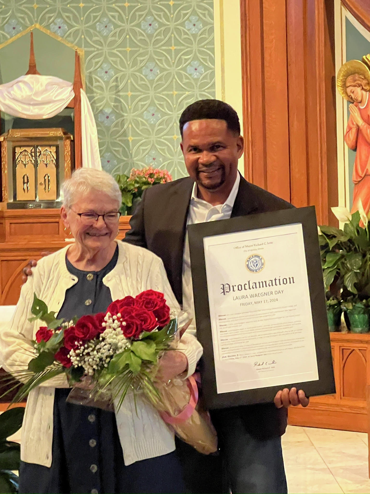 Aurora school honors, says goodbye to a teacher who has been there more than 50 years