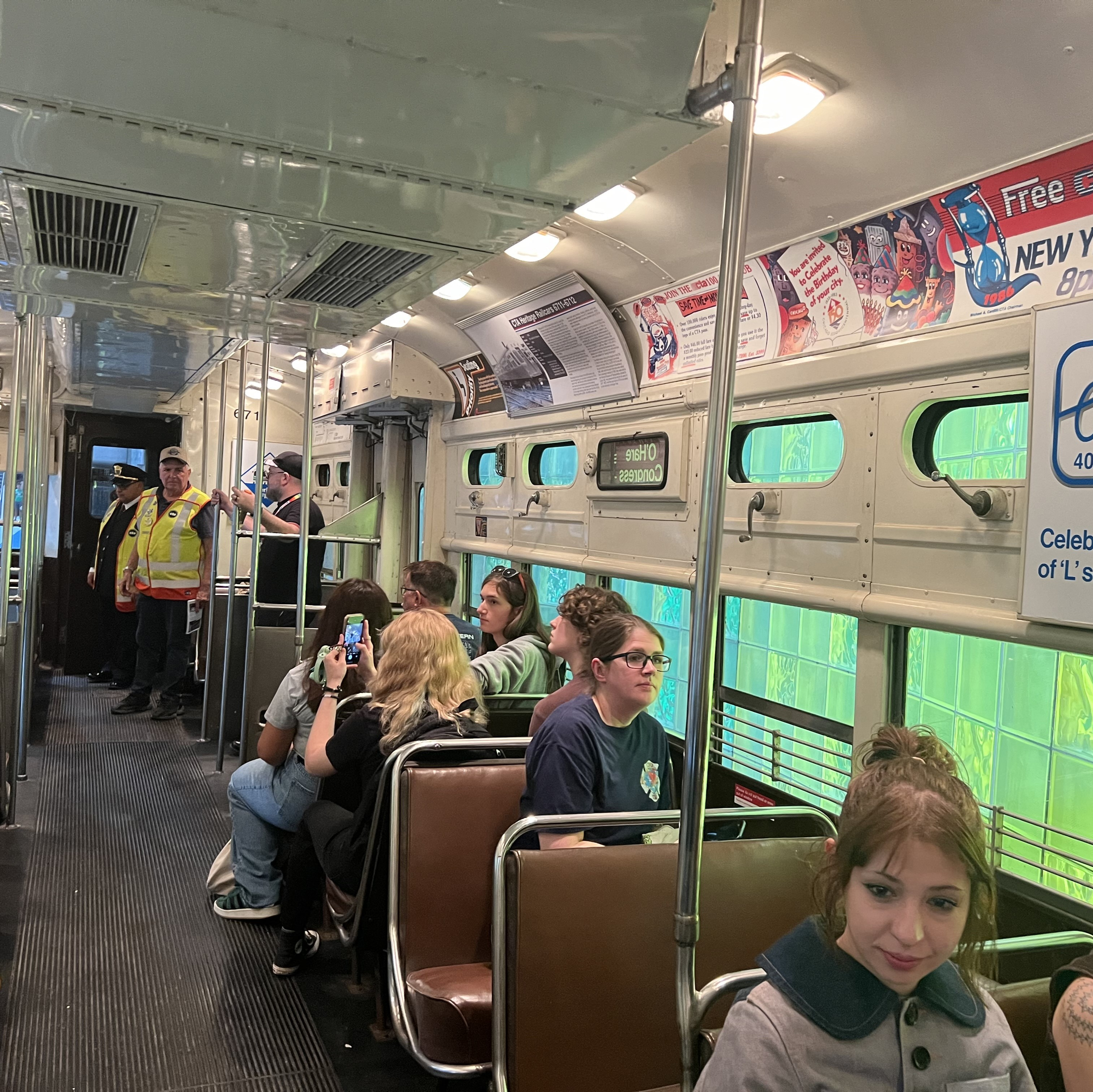 Chicago Transit Authority revives decades-old railcars to mark milestone