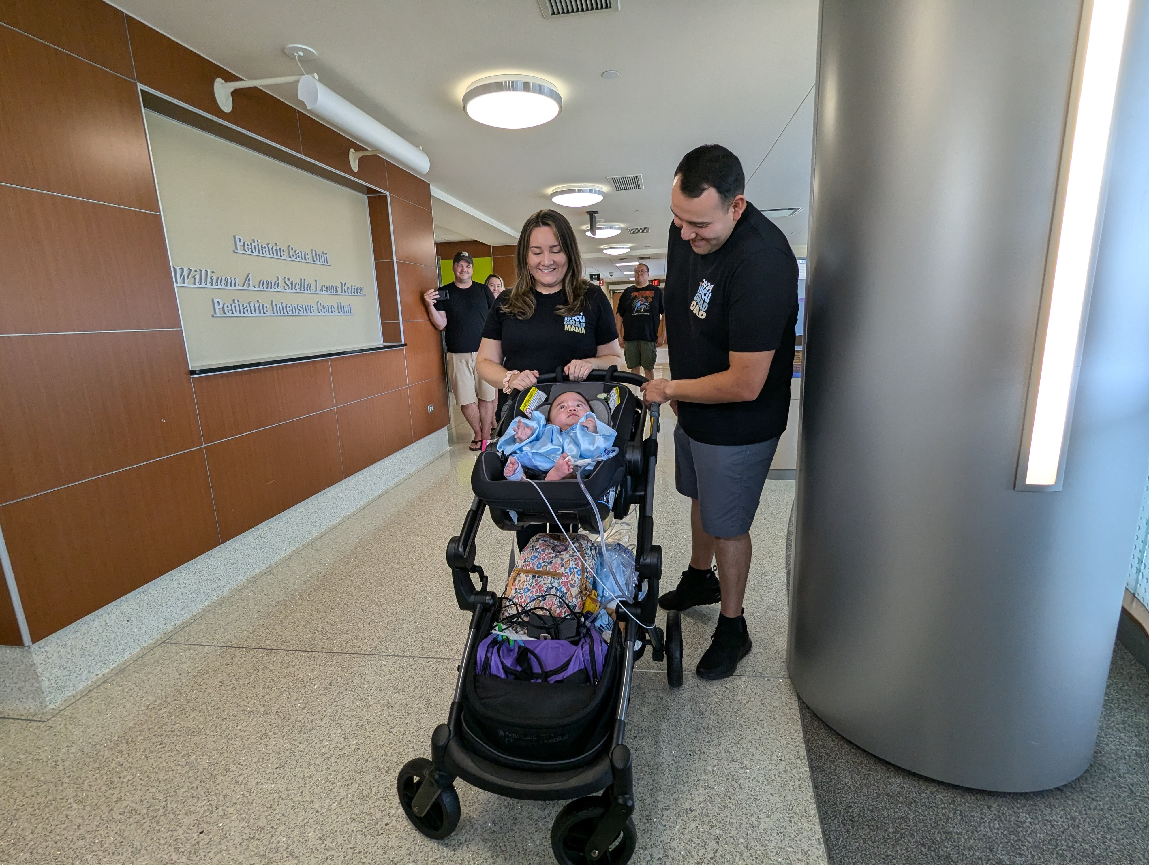 Family celebrates as baby heads home after 300 days in NICU