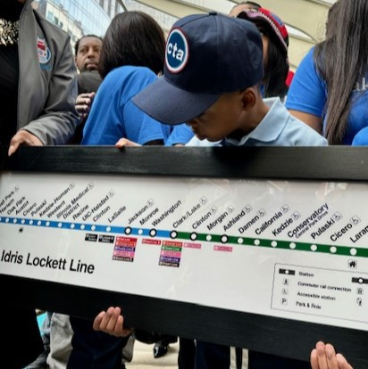 Chicago boy gets his wish granted by the CTA