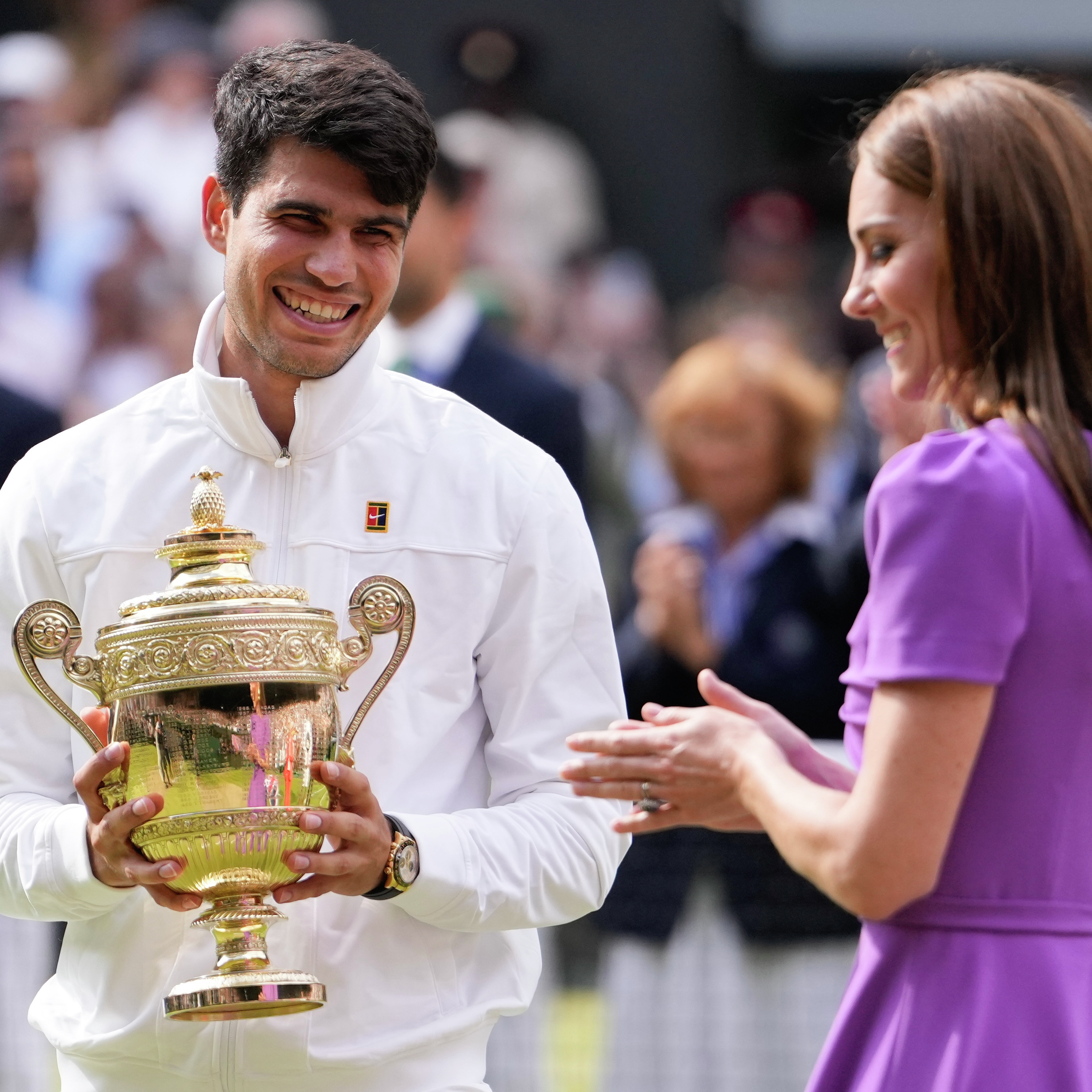 Sunday sports roundup: Alcaraz takes Wimbledon title in straight sets