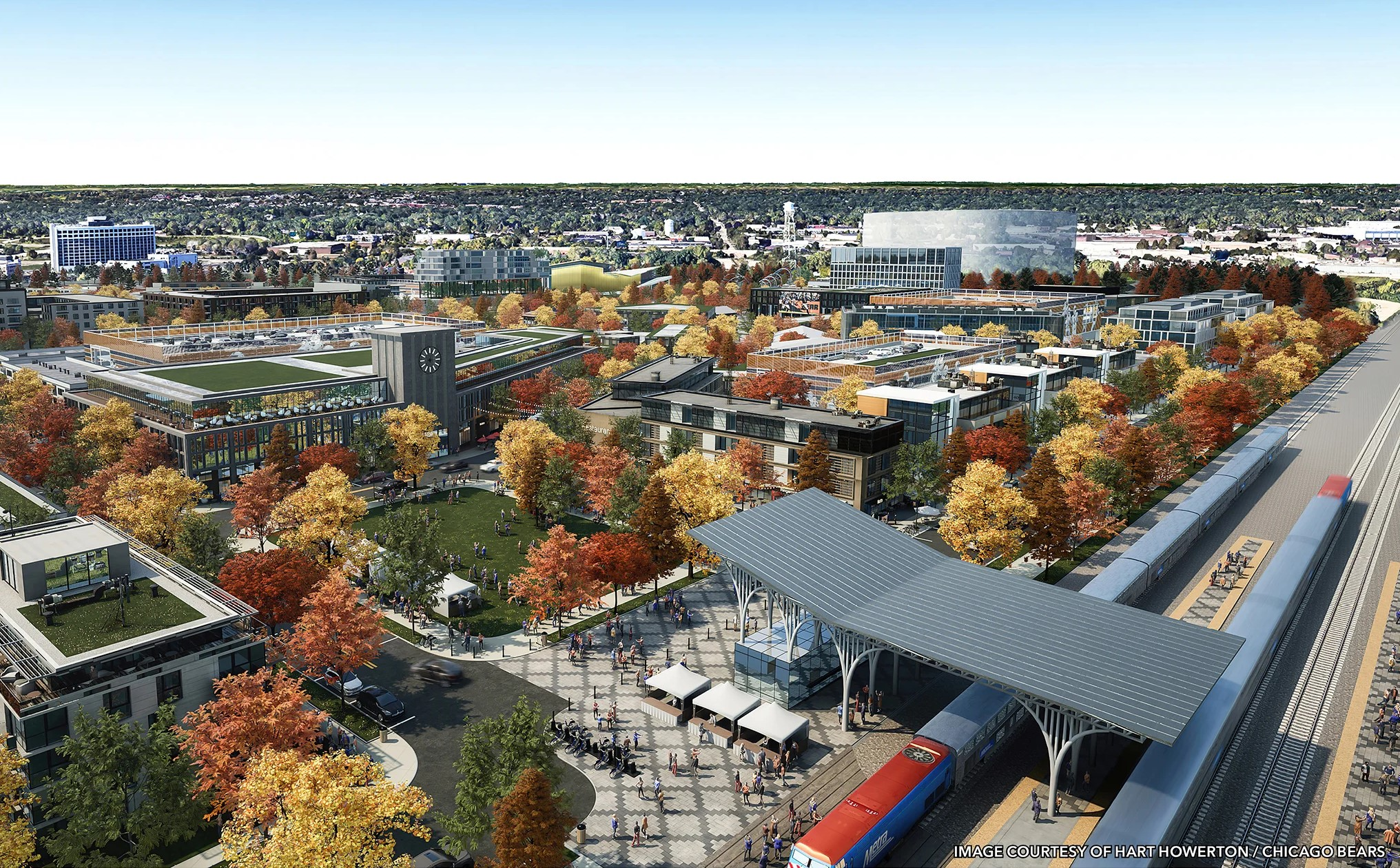 Bears' new stadium development plan inches toward becoming a reality