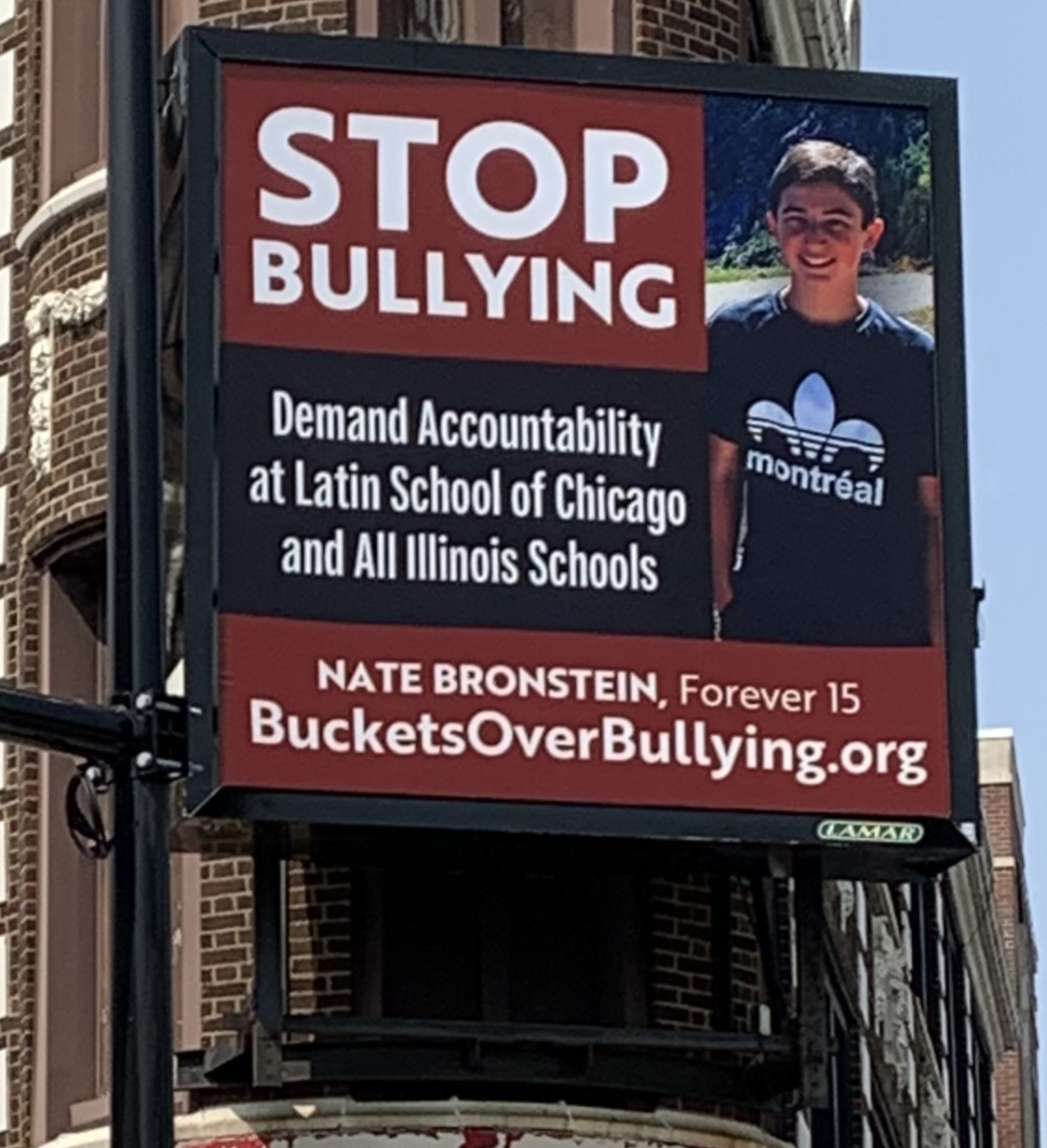 Anti-bullying billboards go up in Chicago