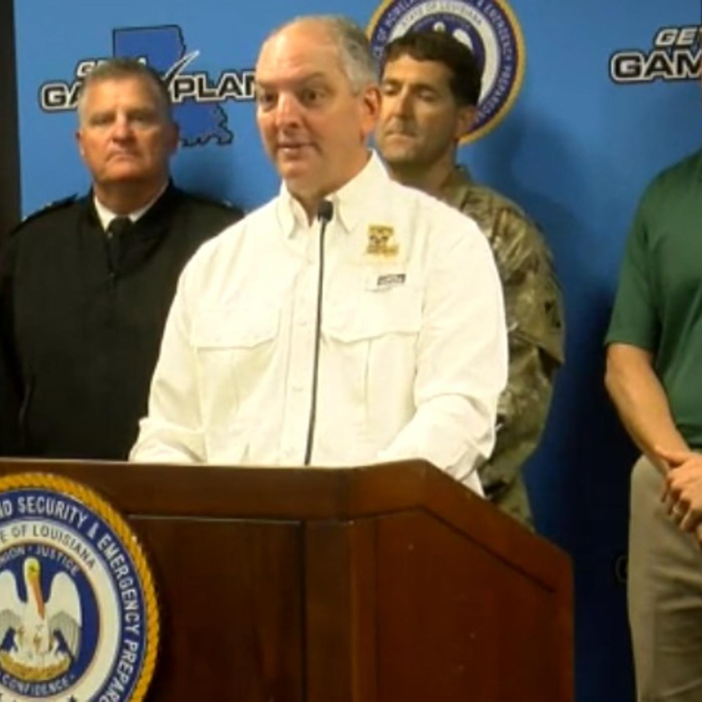 Louisiana Governor John Bel Edwards on preperations for tropical weather 7-10-19.mp3
