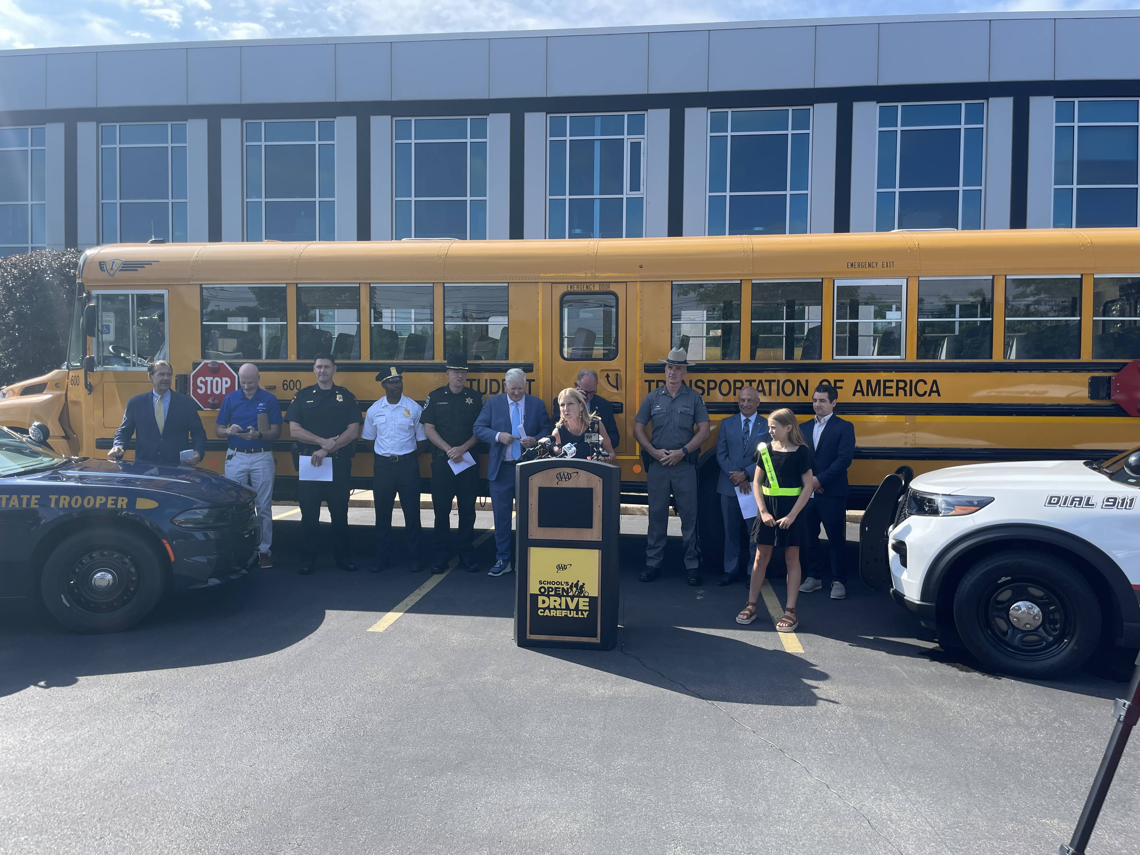 AAA's Back to School driver safety press conference