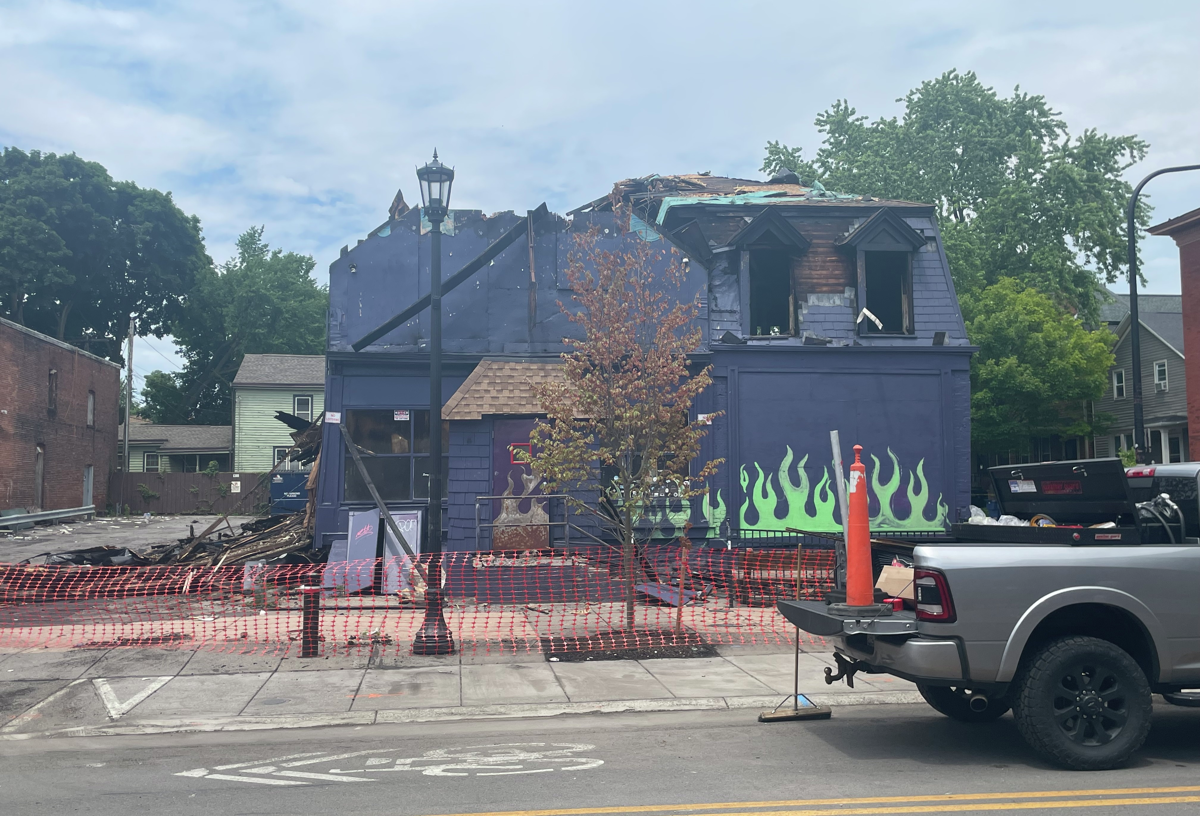 Co-manager and bartender at The Old Pink, Nick Stilb on the devastating loss of the iconic bar in Buffalo's Allentown neighborhood