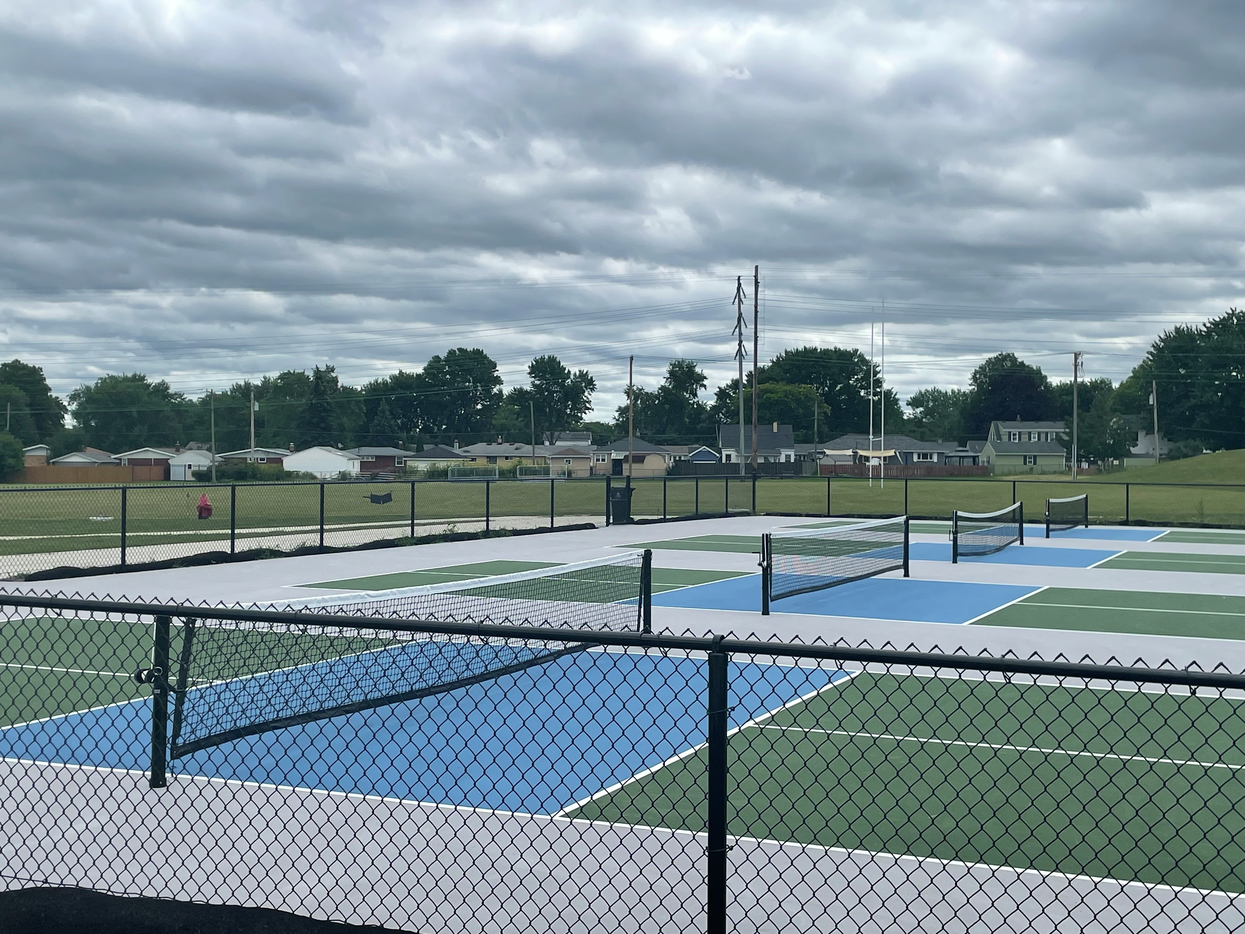 Tonawanda Town Councilman Carl Szarek on Paddock Park nearing its completion along Brompton Road