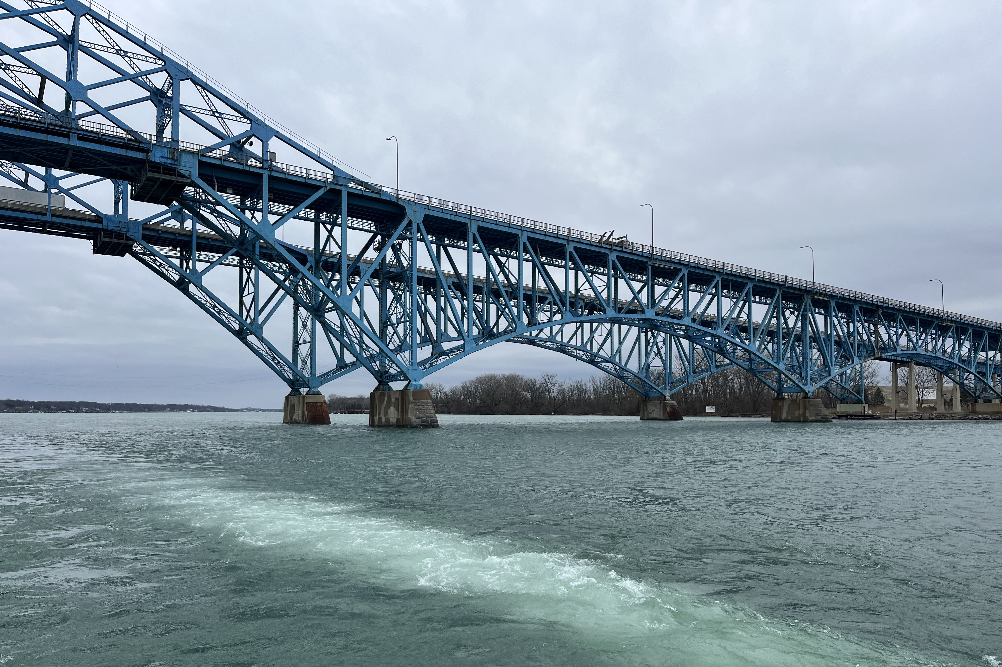 President of CRED4GI (Coalition for Responsible Economic Development for Grand Island) CJ Rayhill speaks on the Grand Island bridges and their conditions going forward