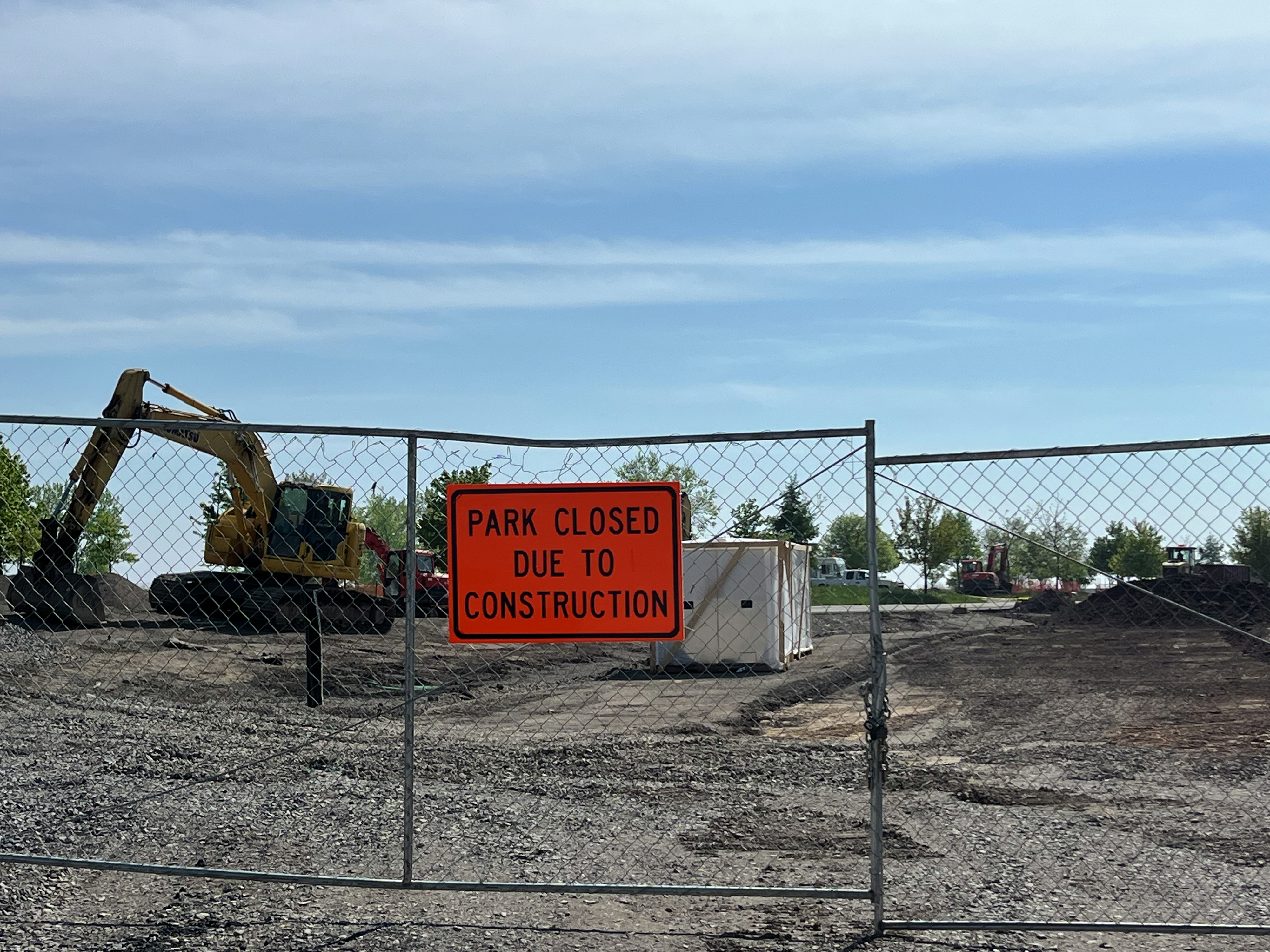 President of the Erie Canal Harbor Development Corporation, Mark Wendel on the closure of Wilkeson Pointe along the Buffalo Outer Harbor for the 2024 season