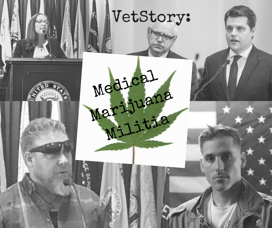 A "Medical Marijuana Militia" storms Capitol Hill