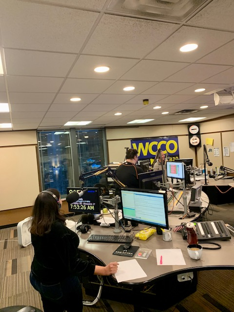 Former TV Anchor team gets together on WCCO Radio!