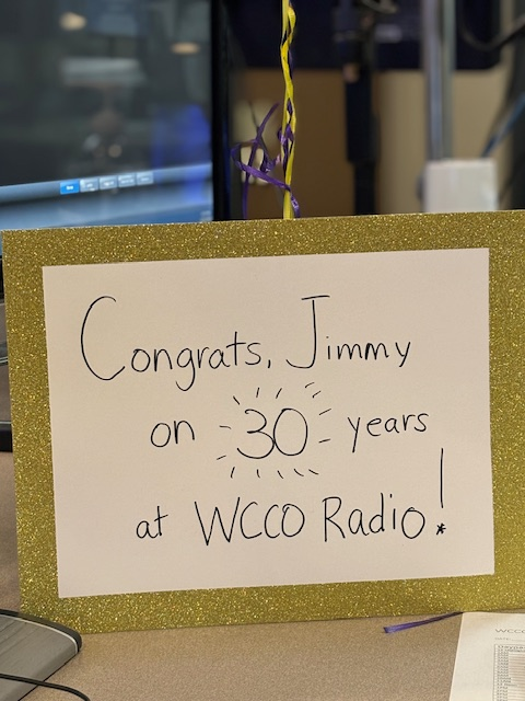 30 years at WCCO Radio:   Celebrating Jimmy Erickson on The WCCO Morning News