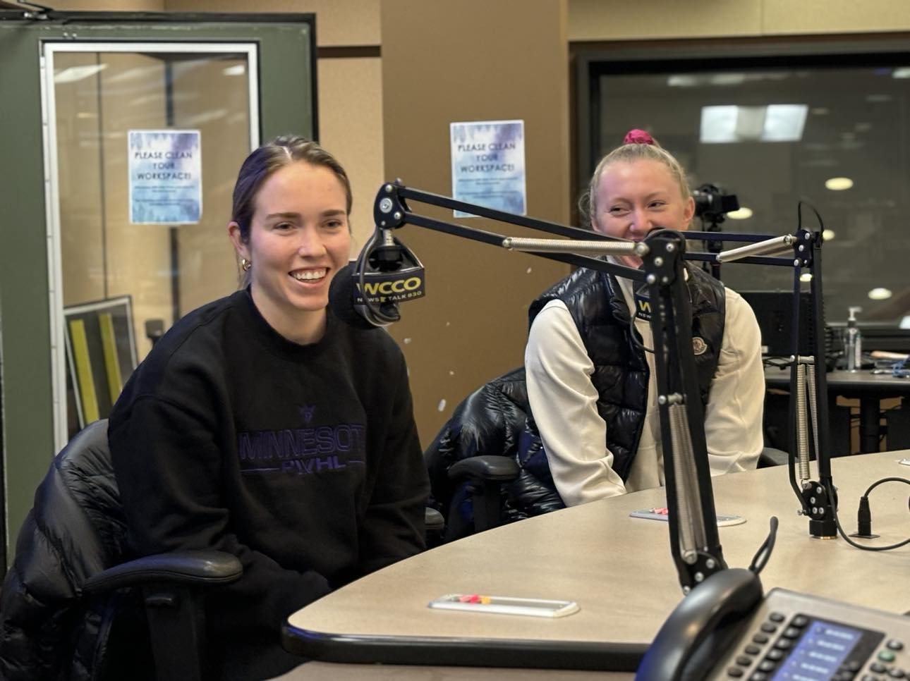 Minnesota PWHL players get ready for their home opener!