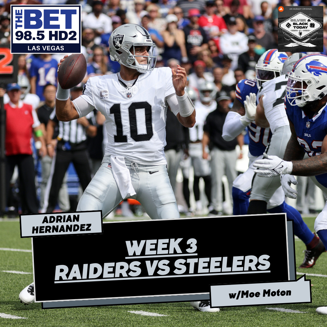 Raiders vs Steelers Week 3 Package Details – The UCE Nation