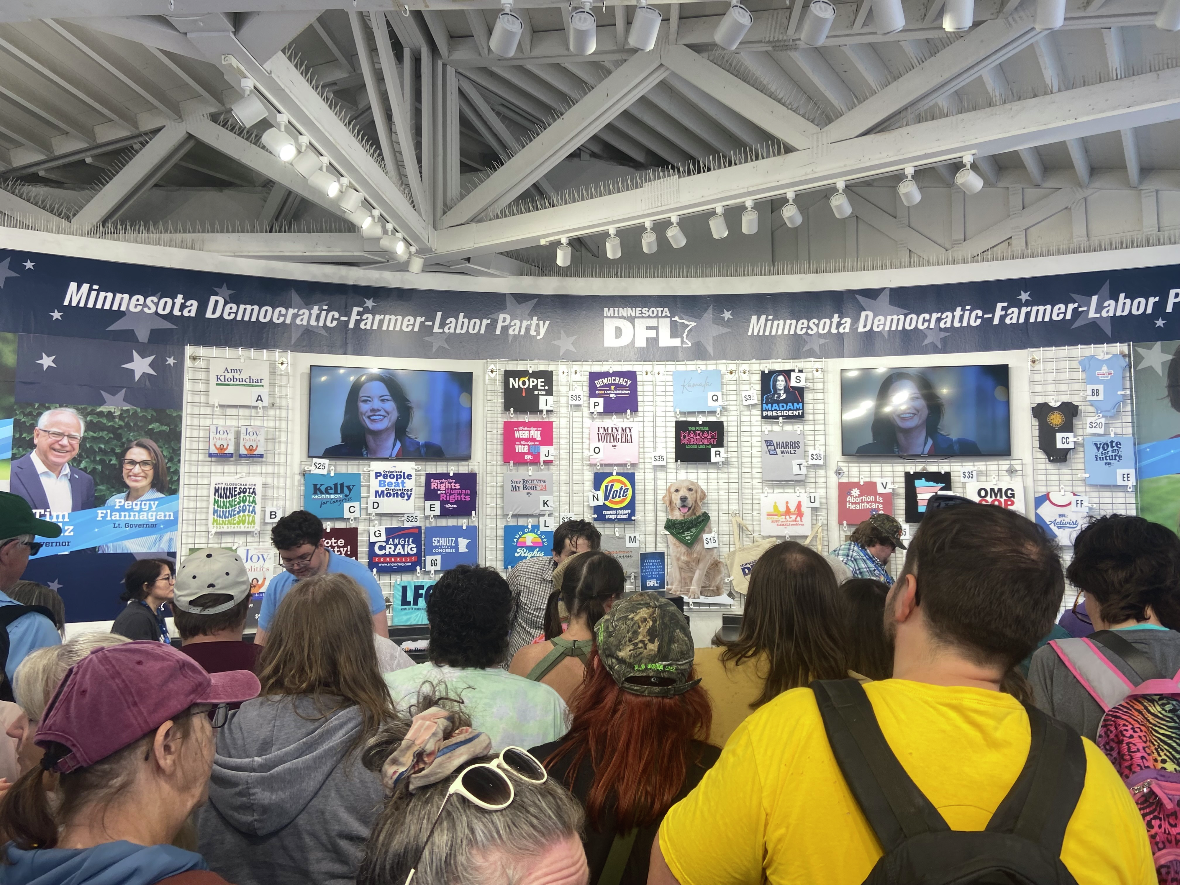 Minnesota DFL booth at the State Fair unlike anything Democrats have ever seen