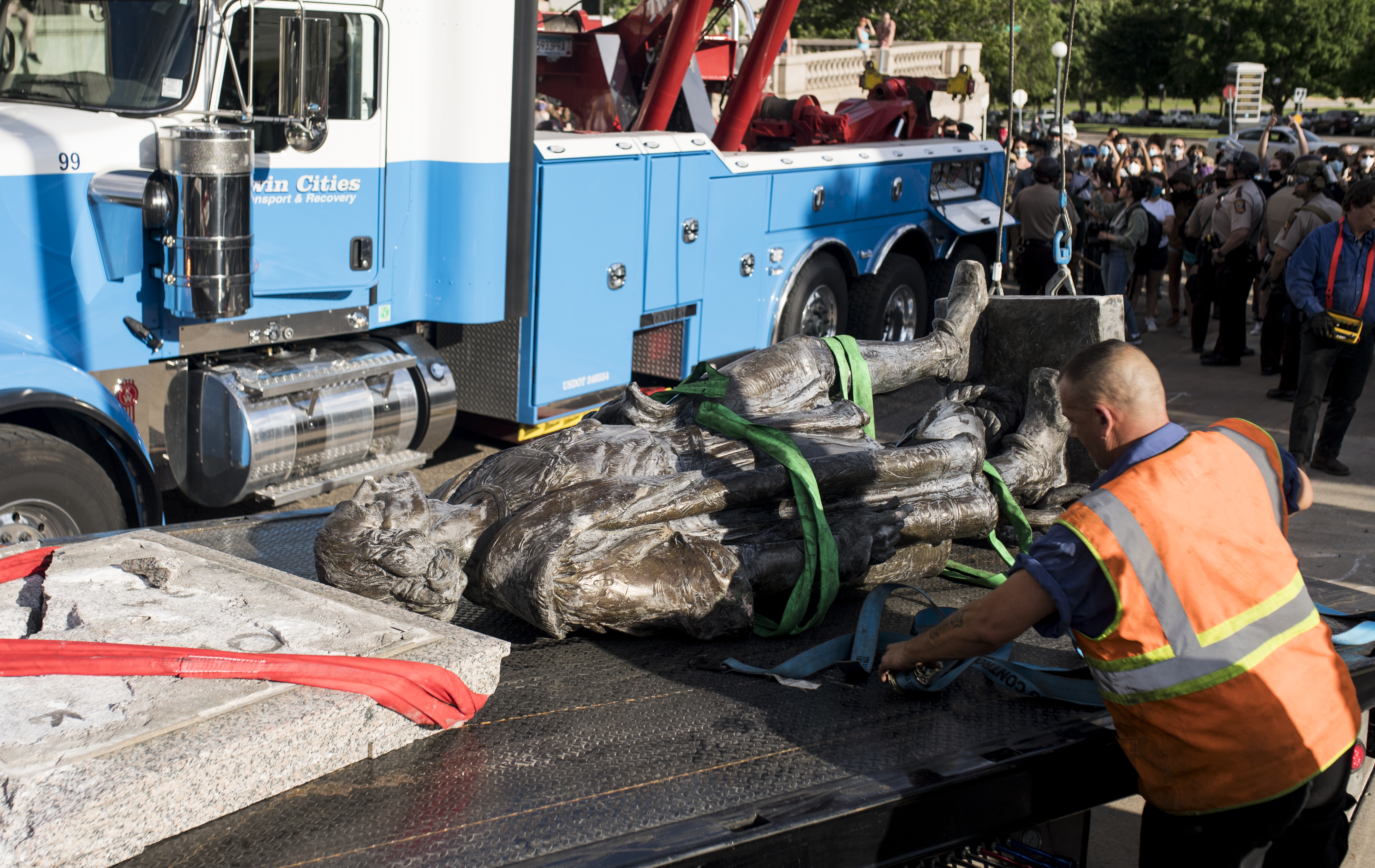 Attorney on Columbus statue: "They never had a process for removal"