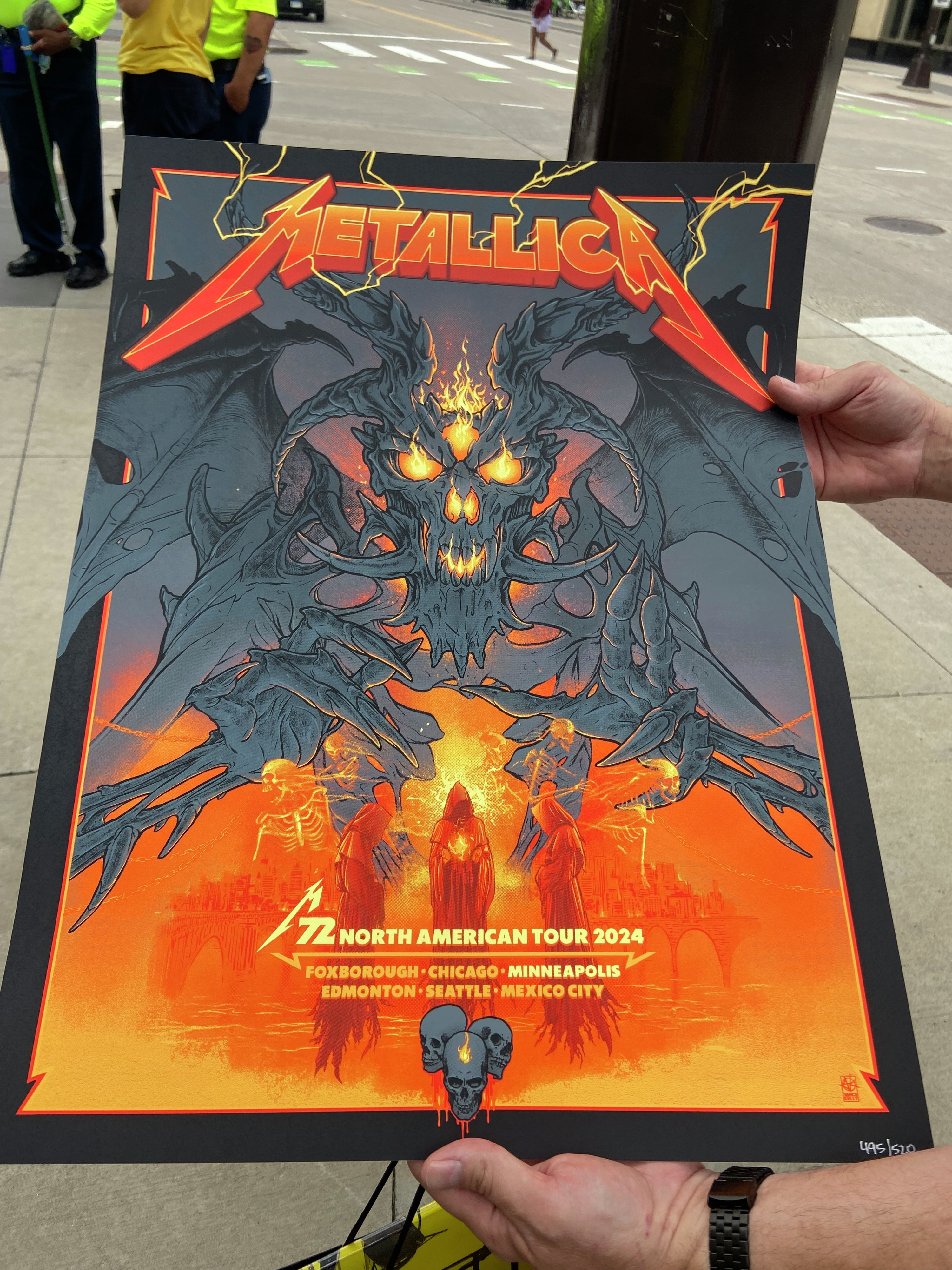 Metallica fans prep for shows with a unique pop-up store in Minneapolis