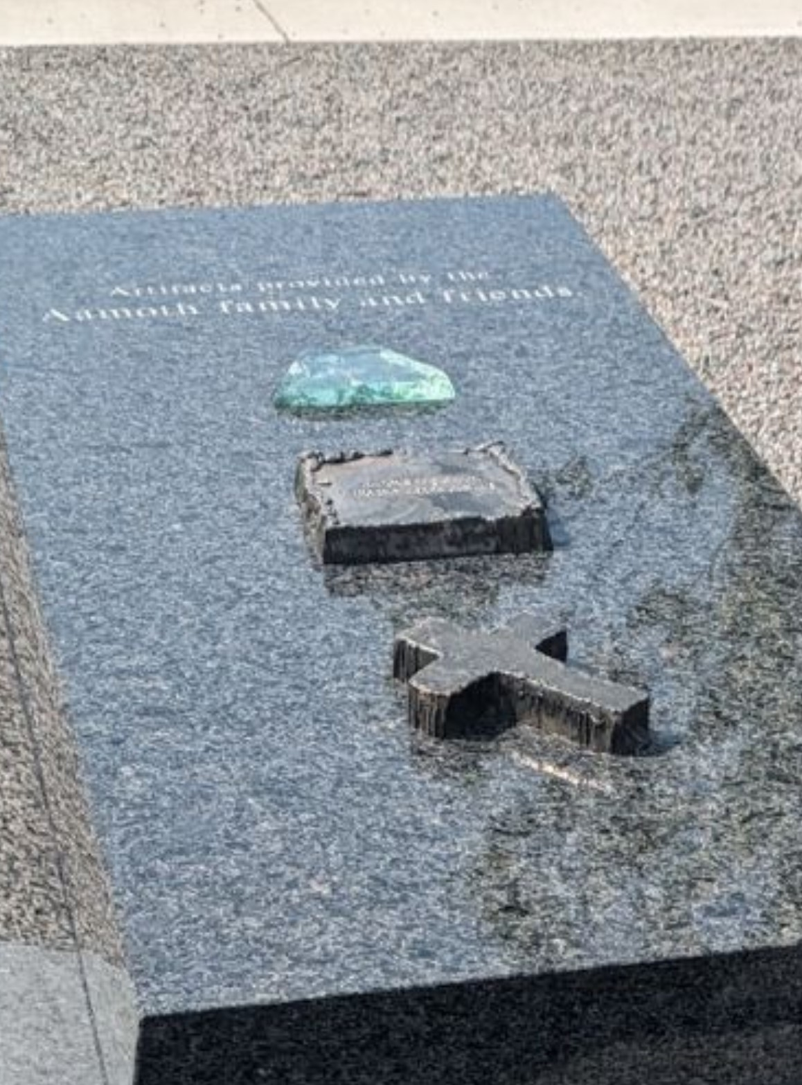 Wayzata Police Department is reporting a theft and vandalism at the city's 9/11 memorial