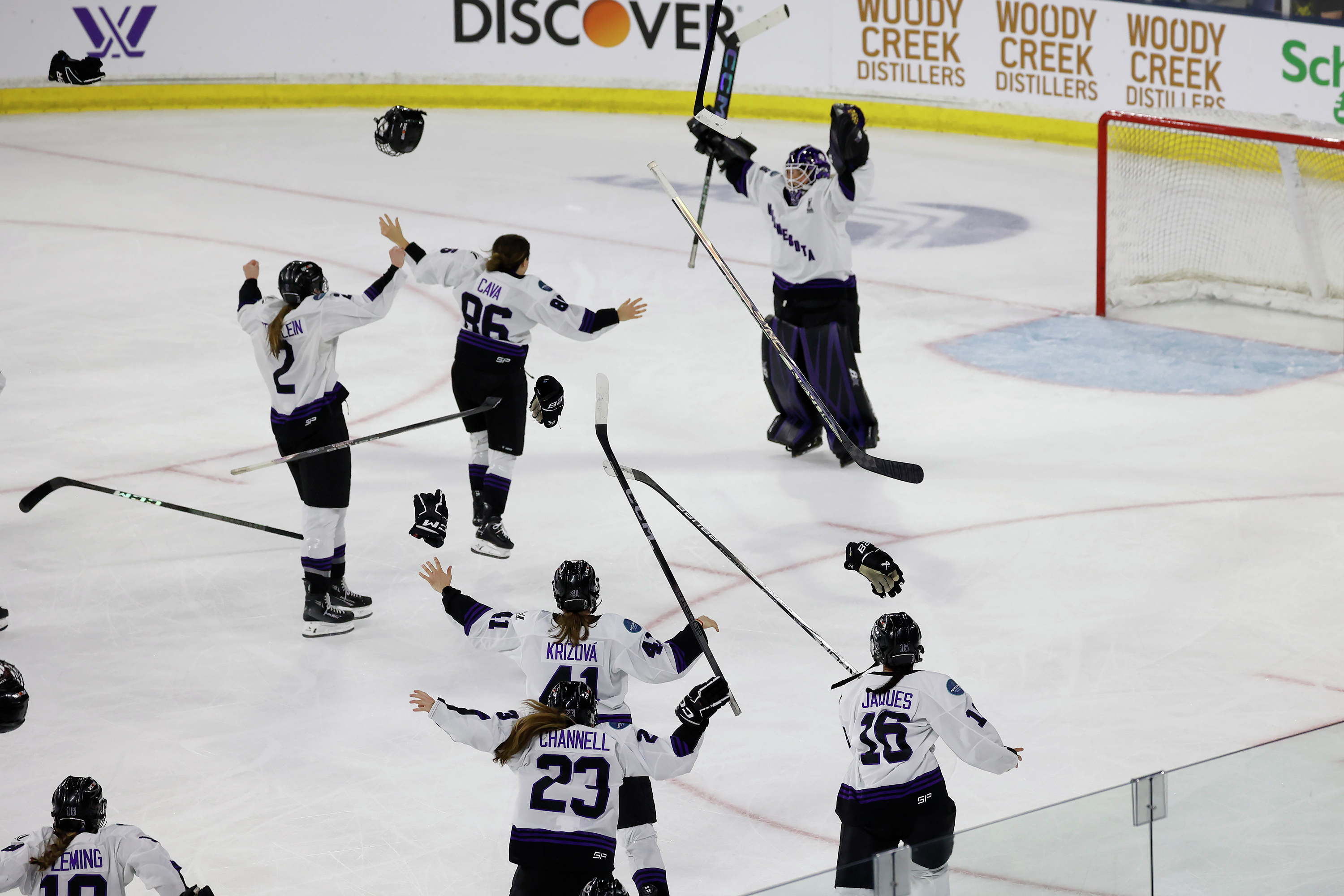 Minnesota Has A Champion: The PWHL women's hockey team hoists a cup