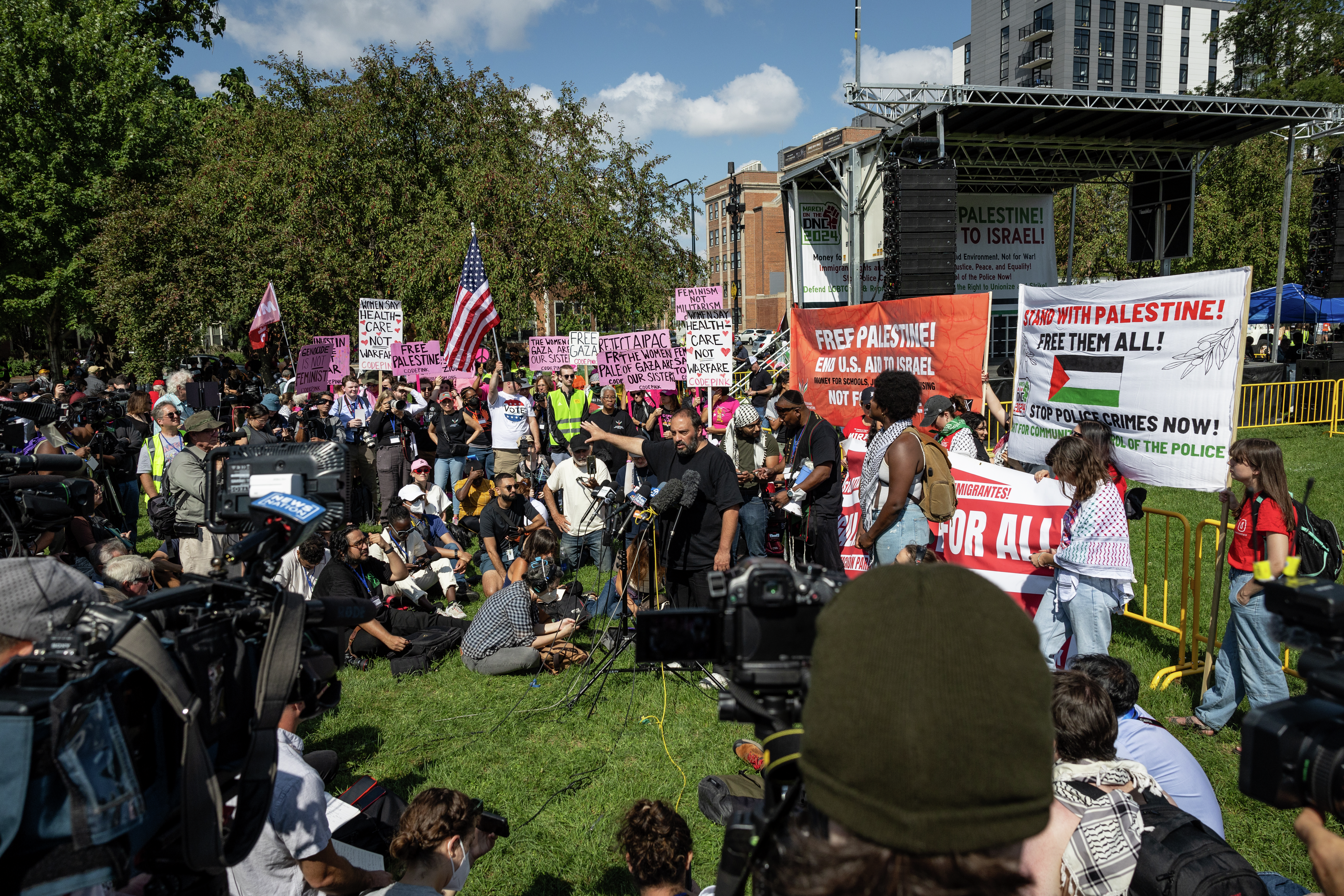 Protests, Free Abortions and Vasectomies Featured at DNC