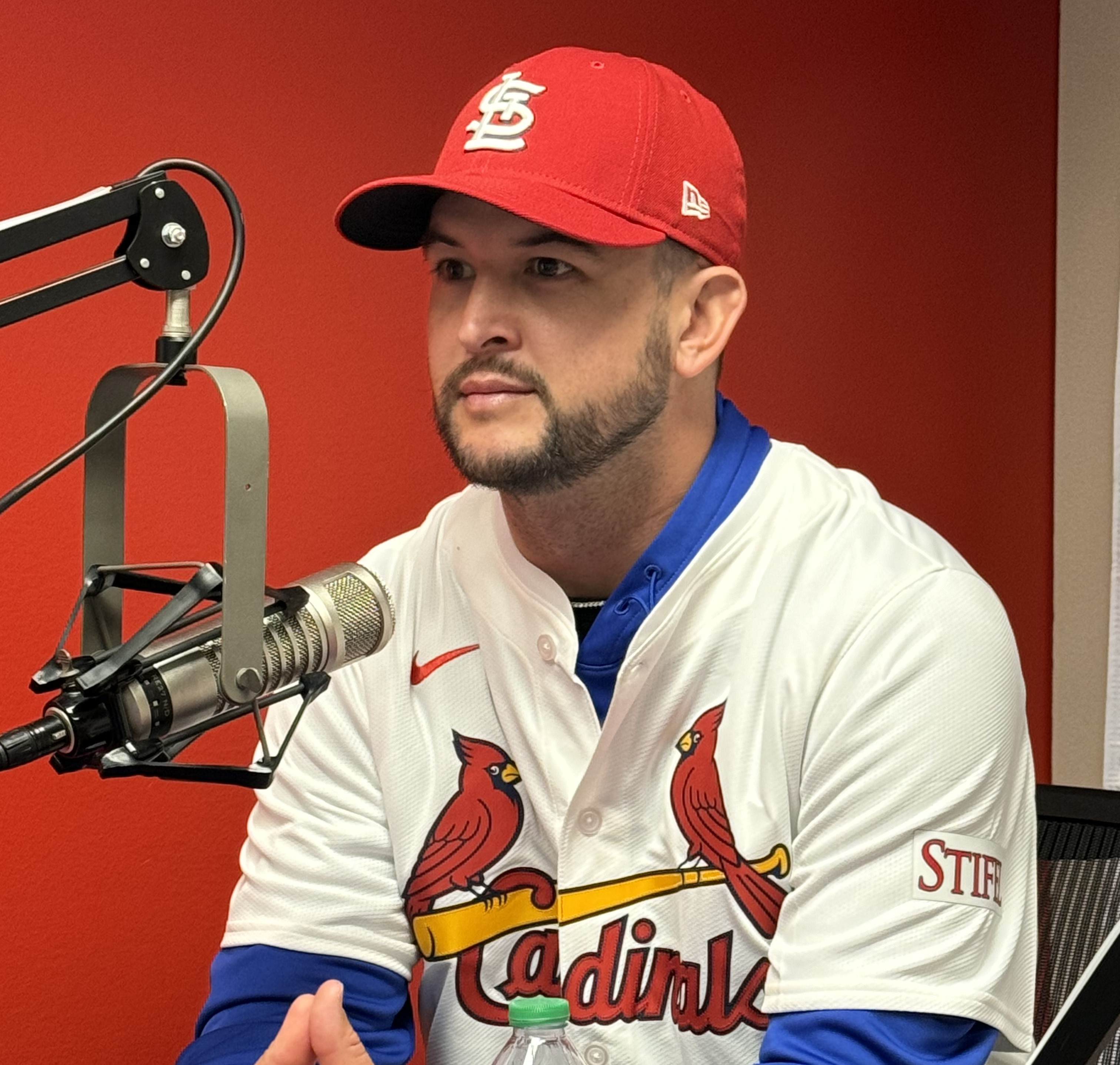 St. Louis Battlehawks quarterback A.J. McCarron on Battlehawks Night at the Ballpark