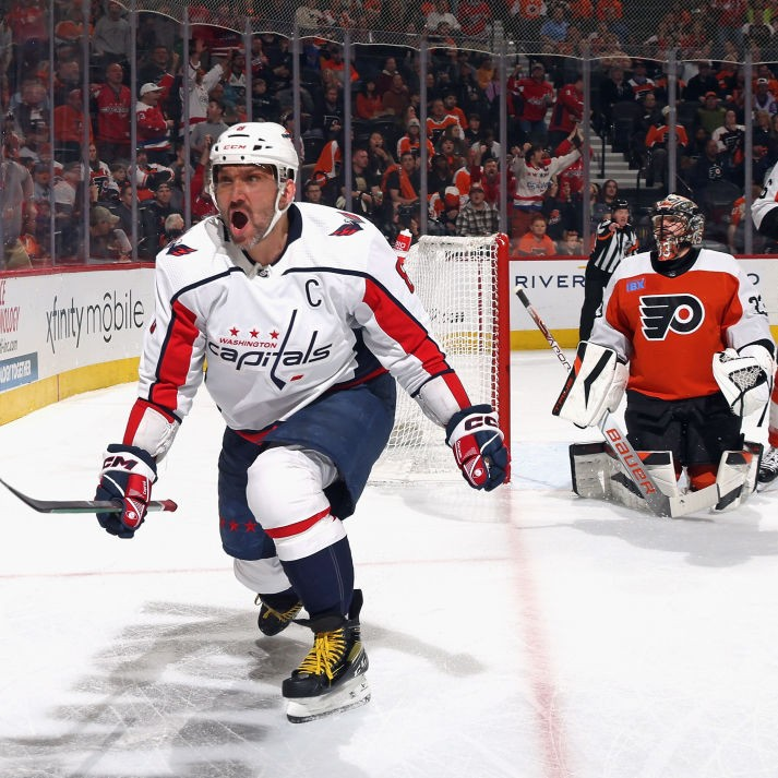 Chasing 895: Alex Ovechkin scores goal No. 853