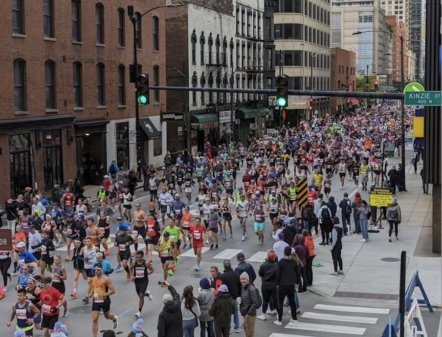 'Marathoning is kind of crazy': Sounds of 45th Chicago Marathon