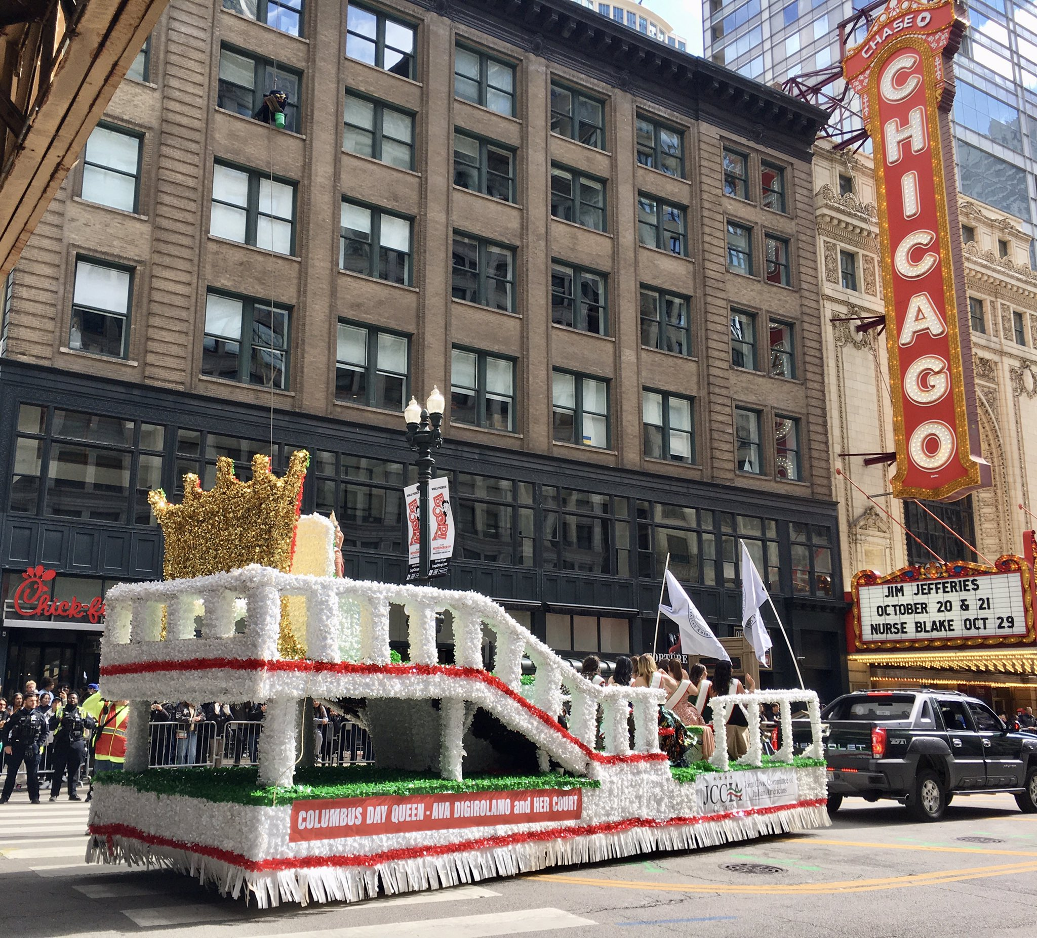 Thousands line State Street for 71st annual Columbus Day Parade