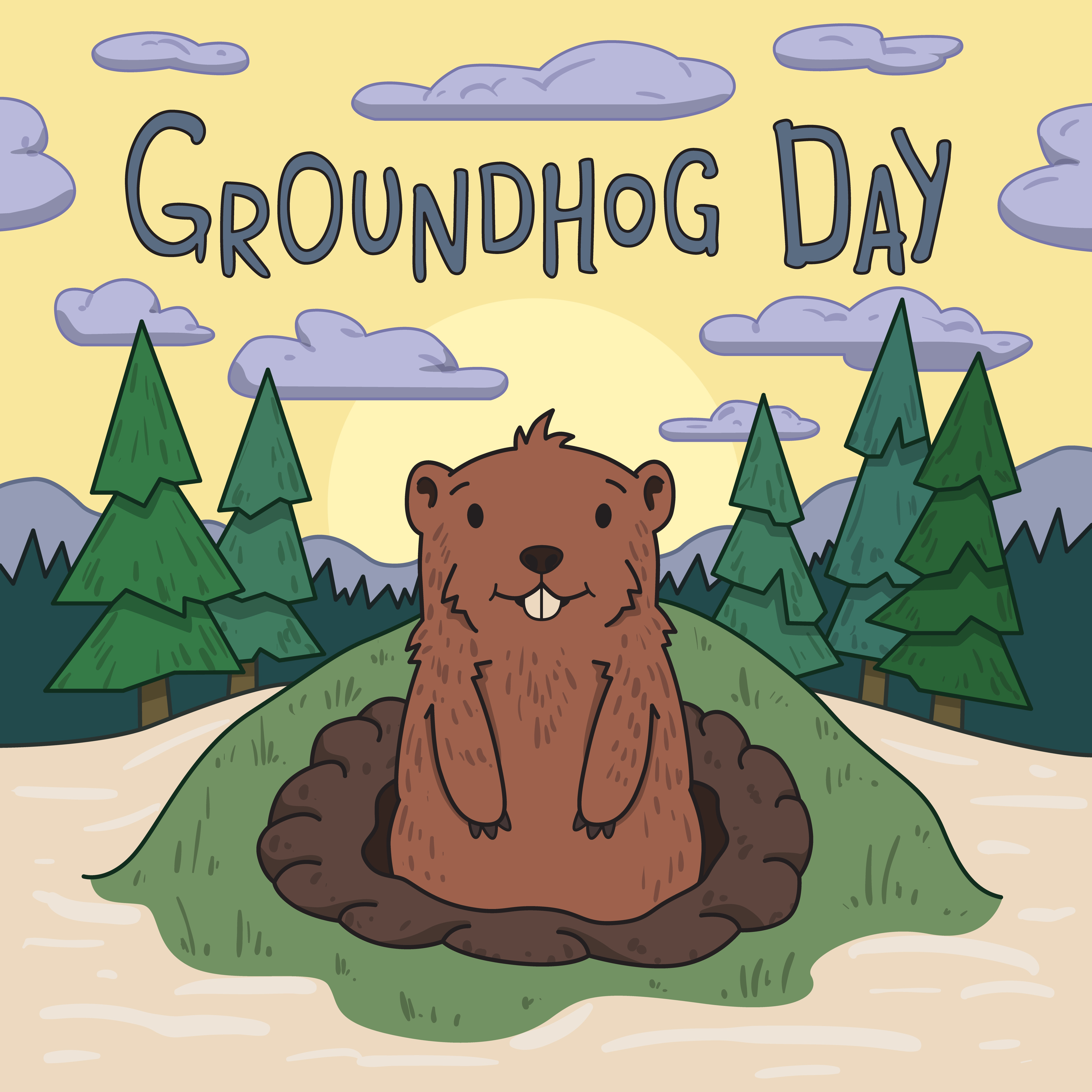 Happy Groundhog Day! Woodstock Willie says spring is coming
