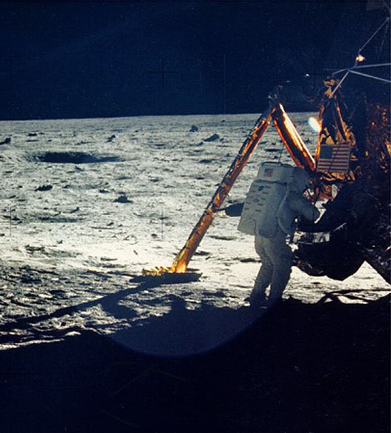 WCCO 100 Days - Neil Armstrong's first step on the moon