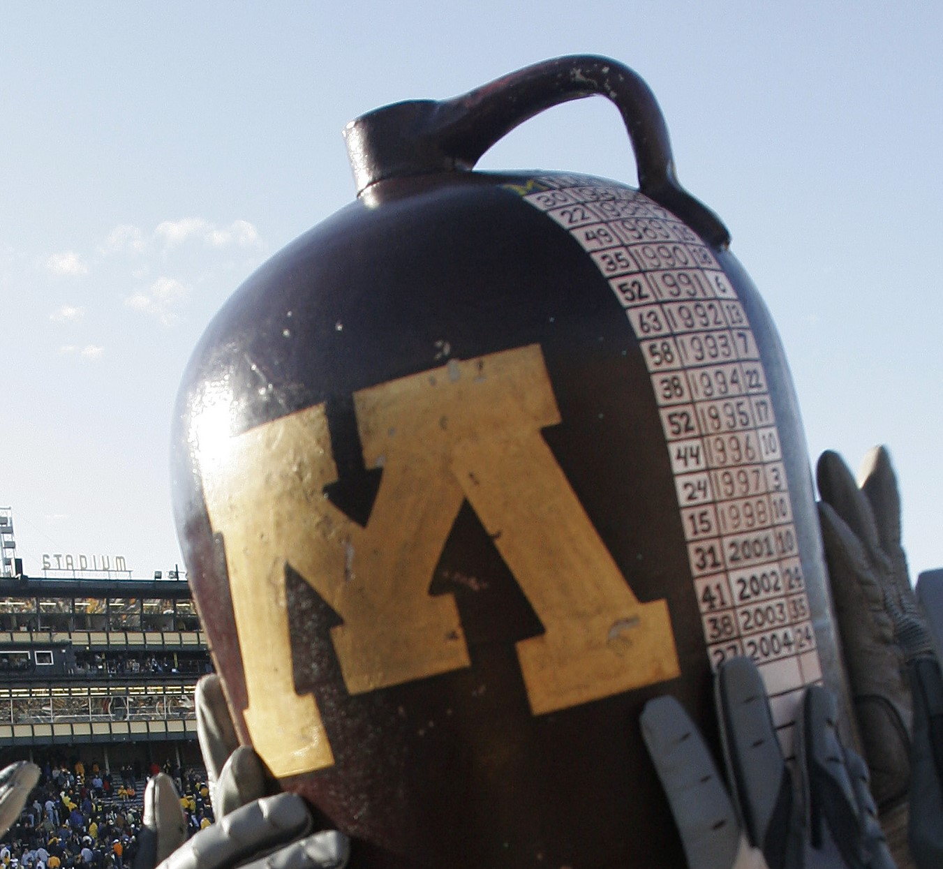 WCCO 100 Days - Gopher FB upset Mich 1977