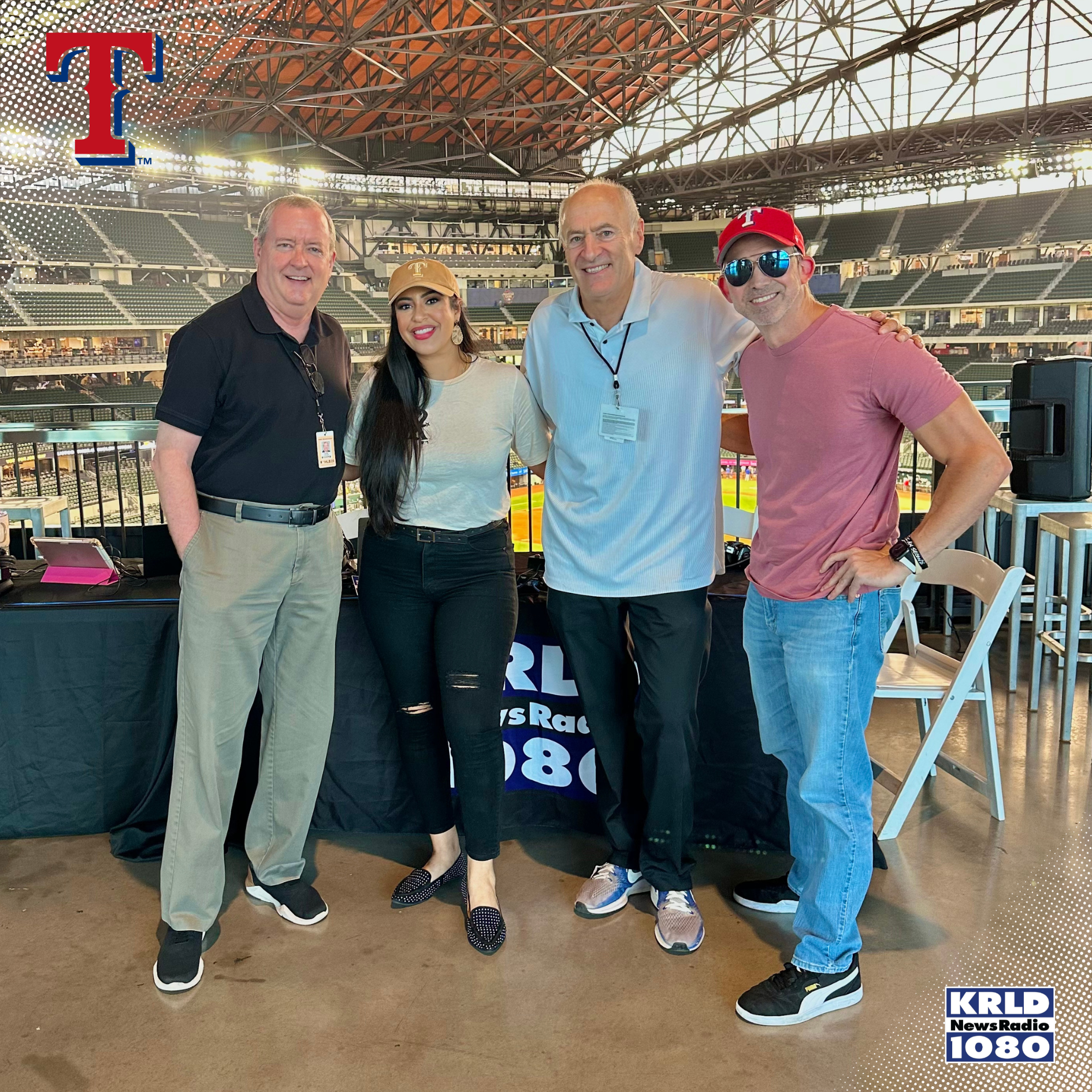 Iconic Rangers' voices Eric Nadel and Matt Hicks join KRLD Afternoon News