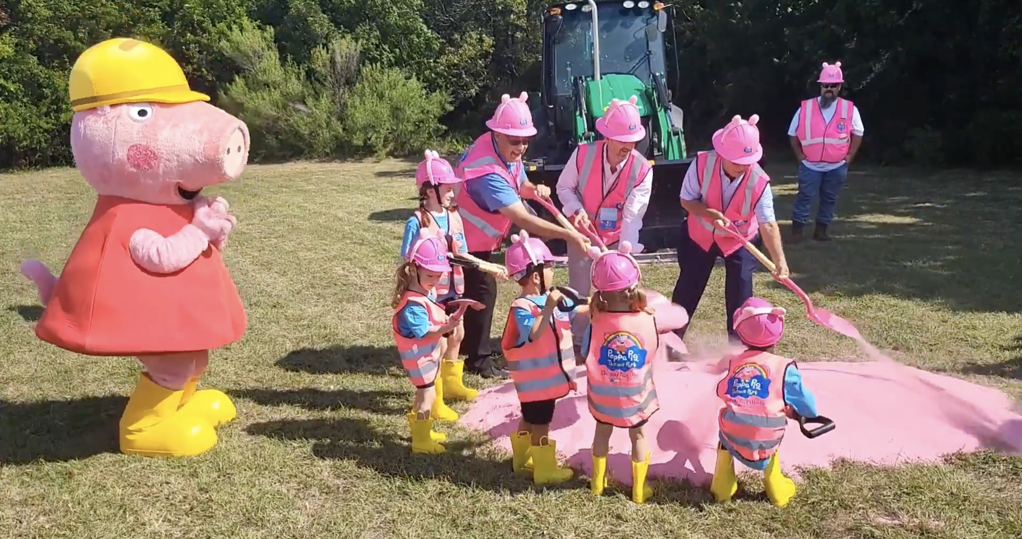 Construction gets underway on Peppa Pig Theme Park in NRH