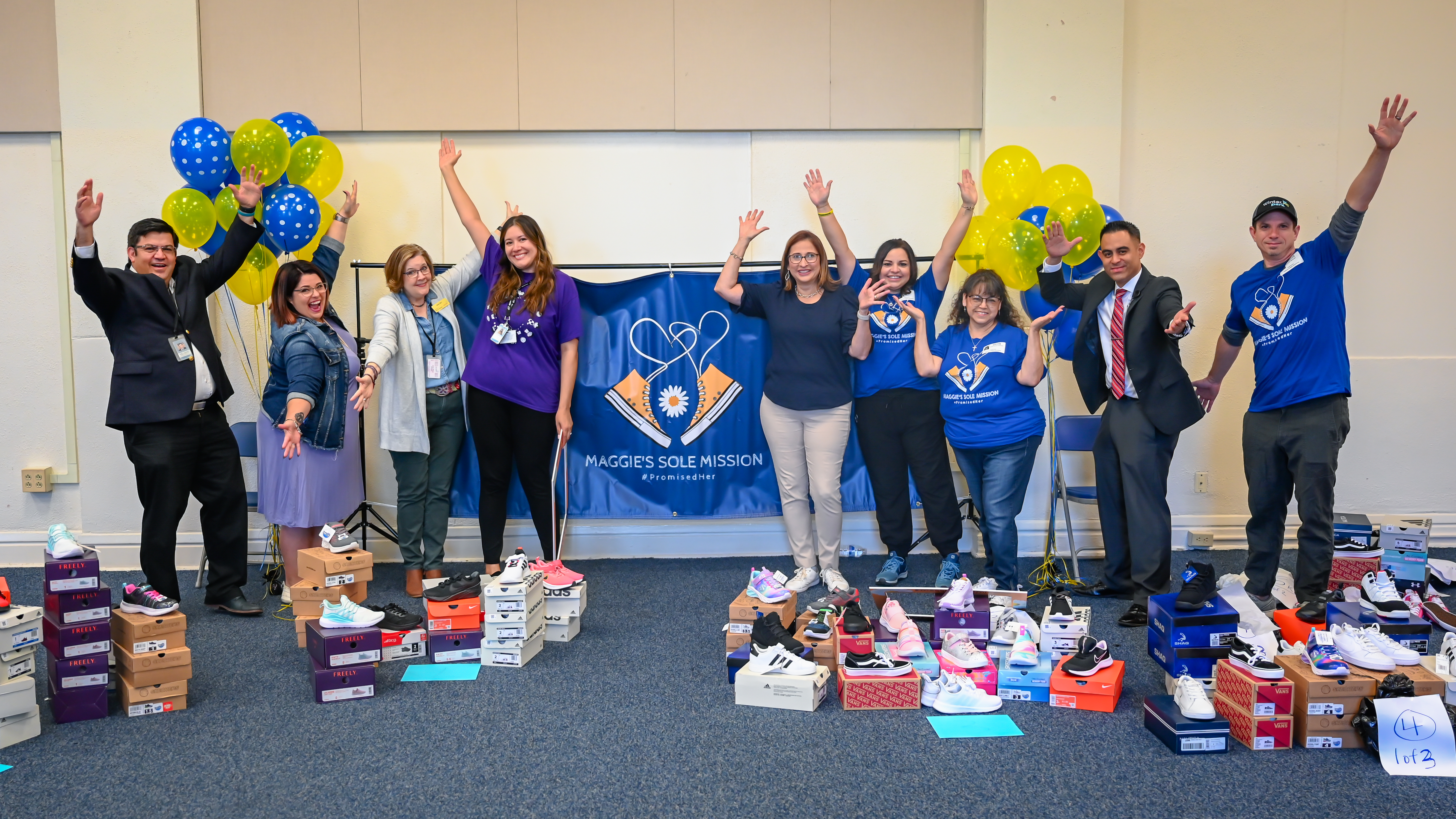 Fort Worth ISD elementary school kids get new shoes, thanks to nonprofit